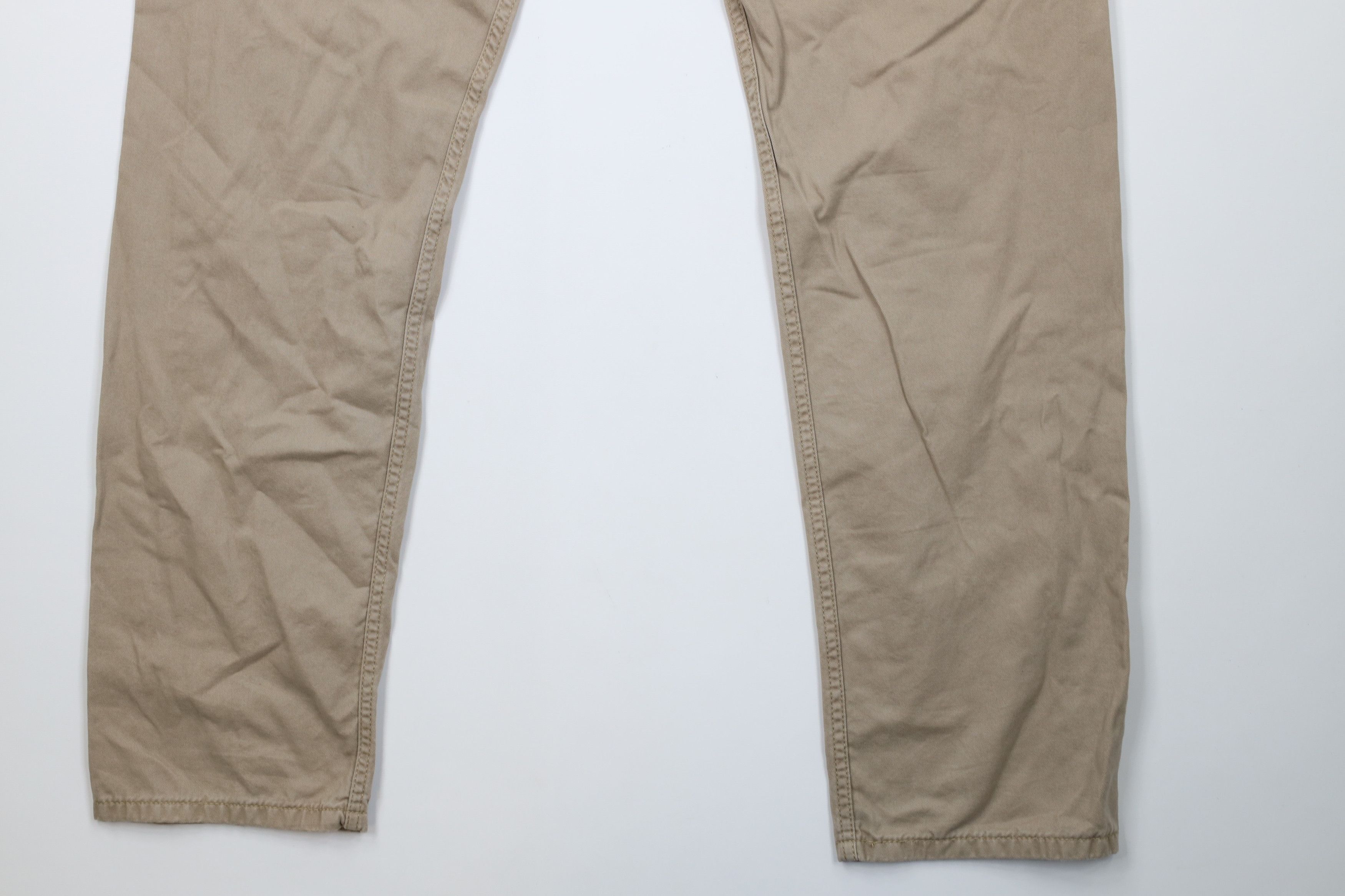 Levi's Vintage Y2K Levis 505 Fit Straight Leg Chino Pants Beige Size US 36 / EU 52 - 13 Thumbnail