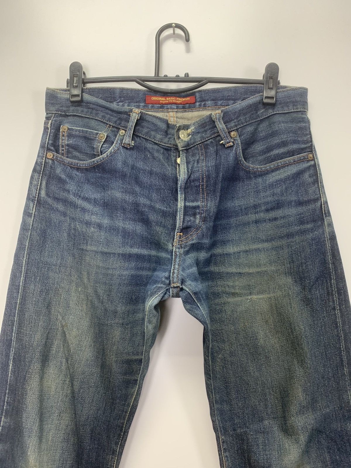 Uniqlo × Vintage Vintage Uniqlo distressed denim Size US 34 / EU 50 - 2 Thumbnail