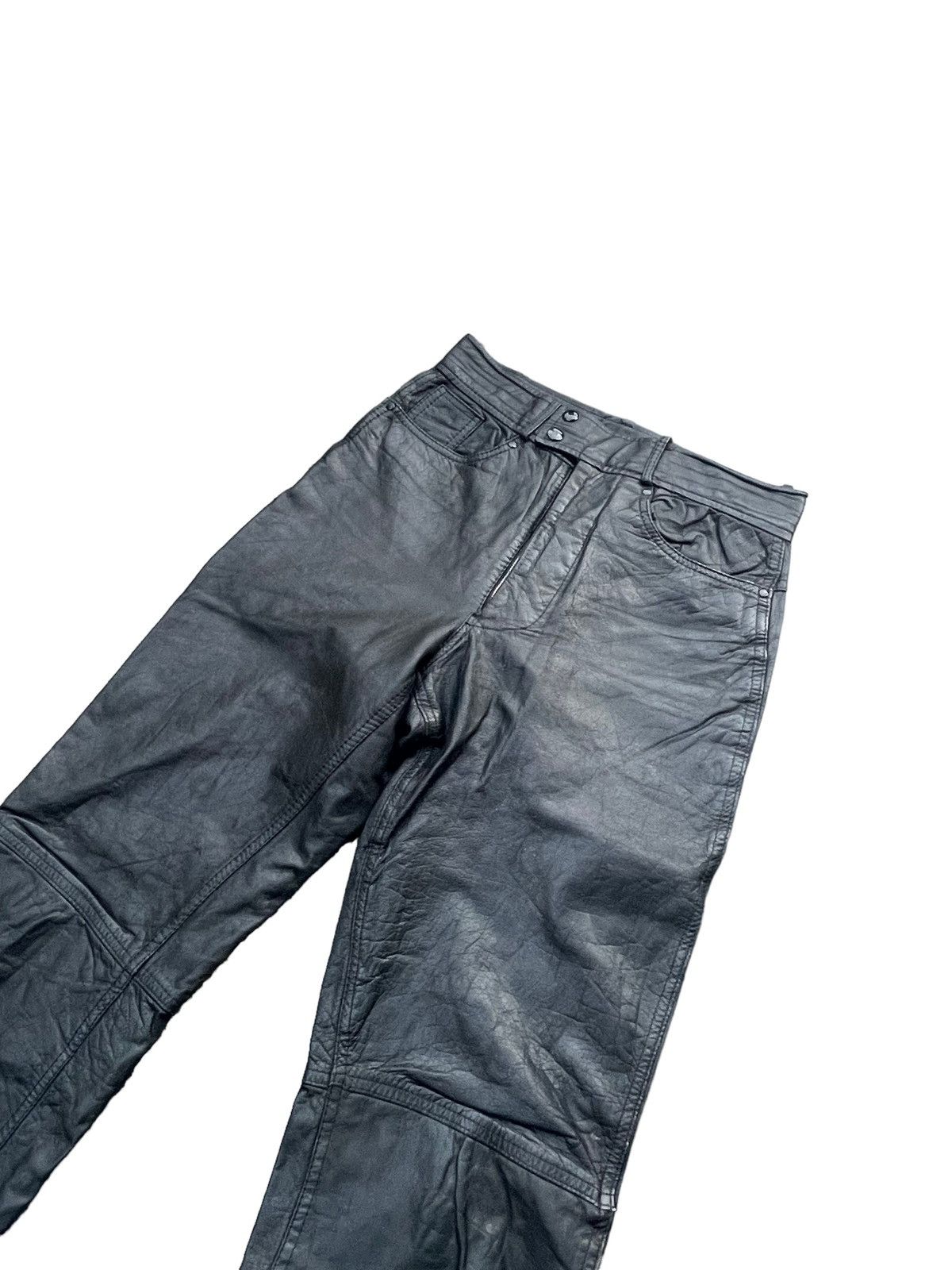 If Six Was Nine × Leather × Vintage Vintage Cream Soda Leather Pant Size US 28 / EU 44 - 4 Thumbnail