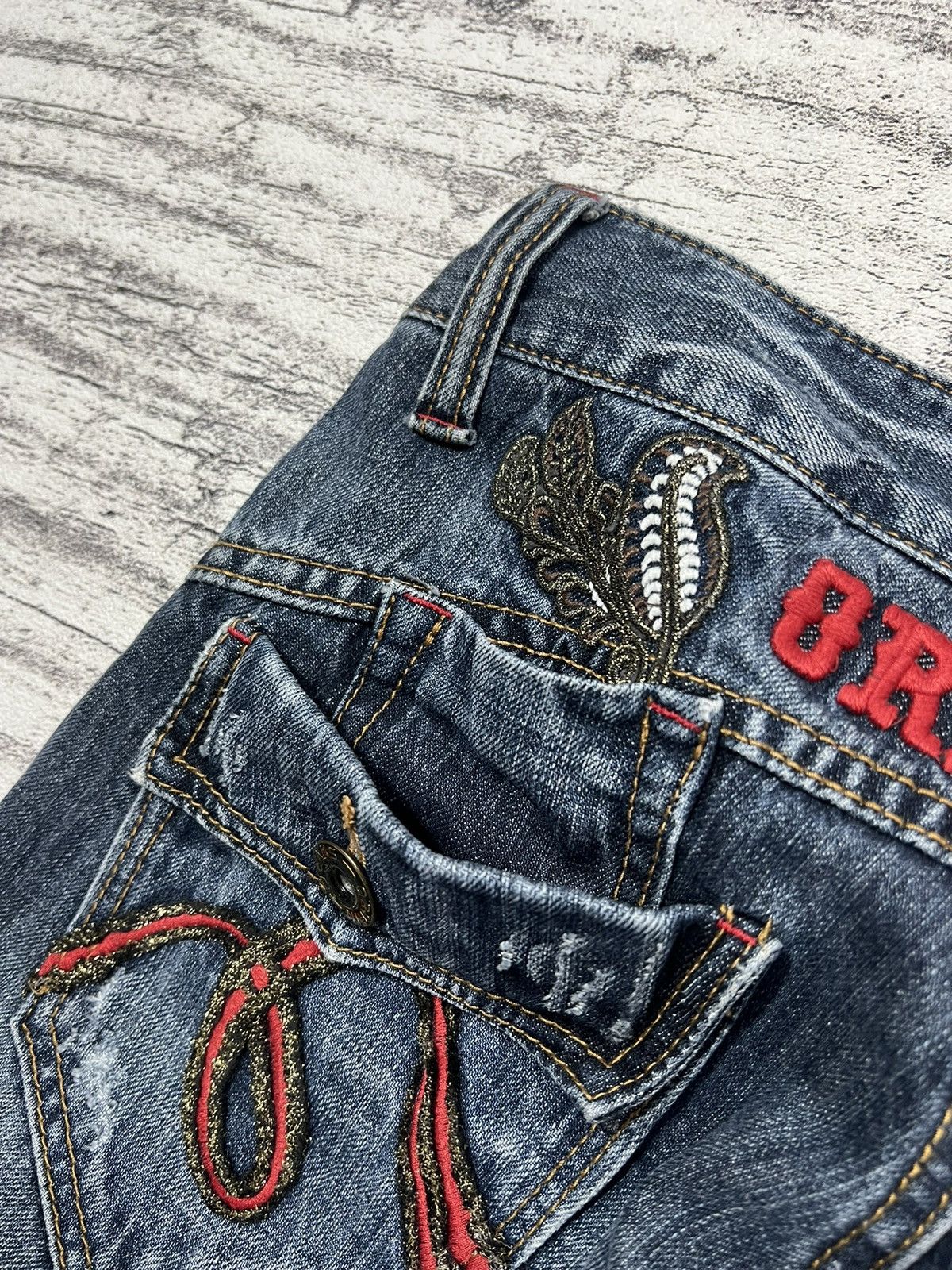 Number (N)ine × Undercover 2000s Archival Y's Hysteric Cdg Japanese Flare Jeans y2k Lgb Size US 28 / EU 44 - 5 Thumbnail