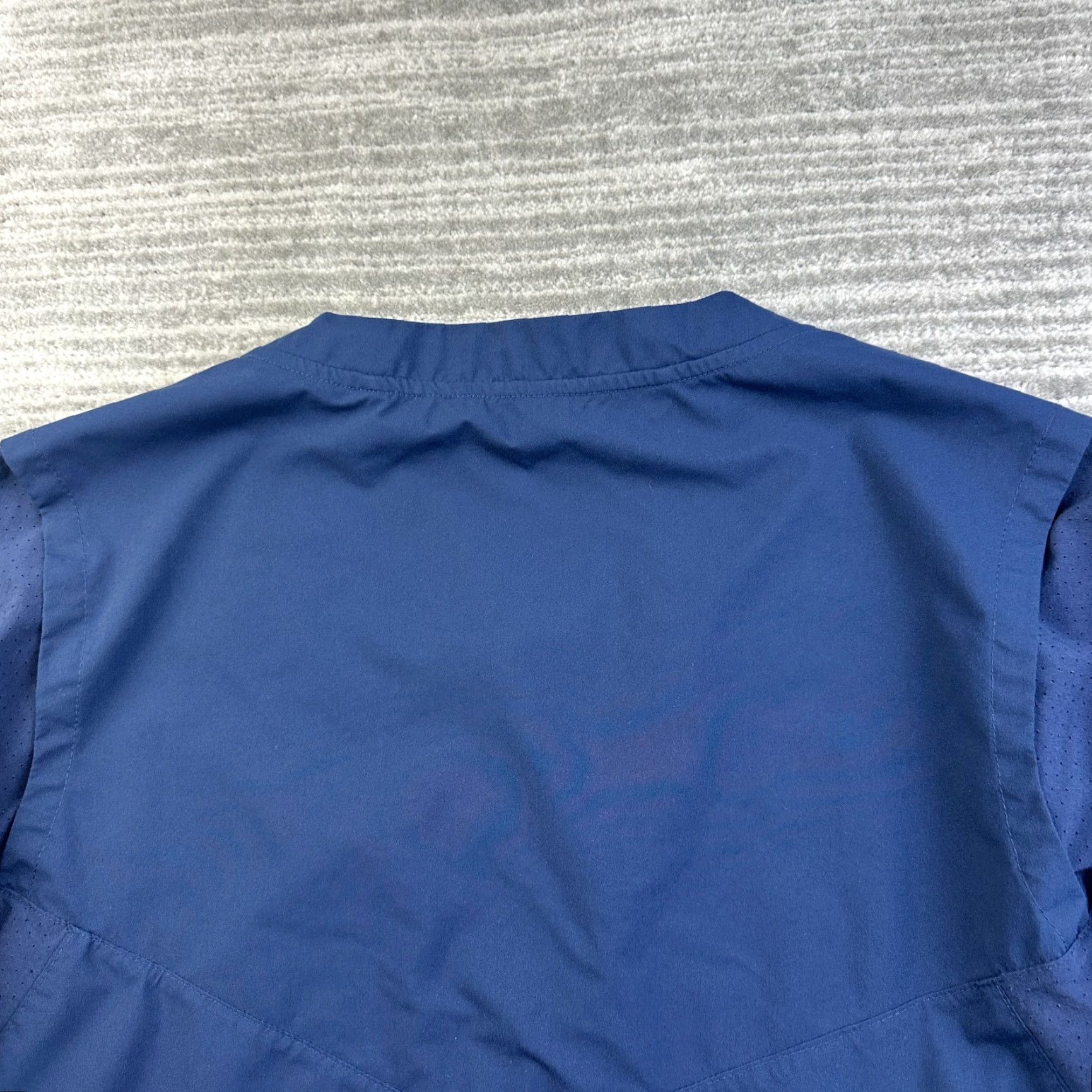Nike Nike Shirt Mens Medium Blue Batting Cage 3/4 Sleeve Jacket Warmup Baseball Size US M / EU 48-50 / 2 - 5 Thumbnail