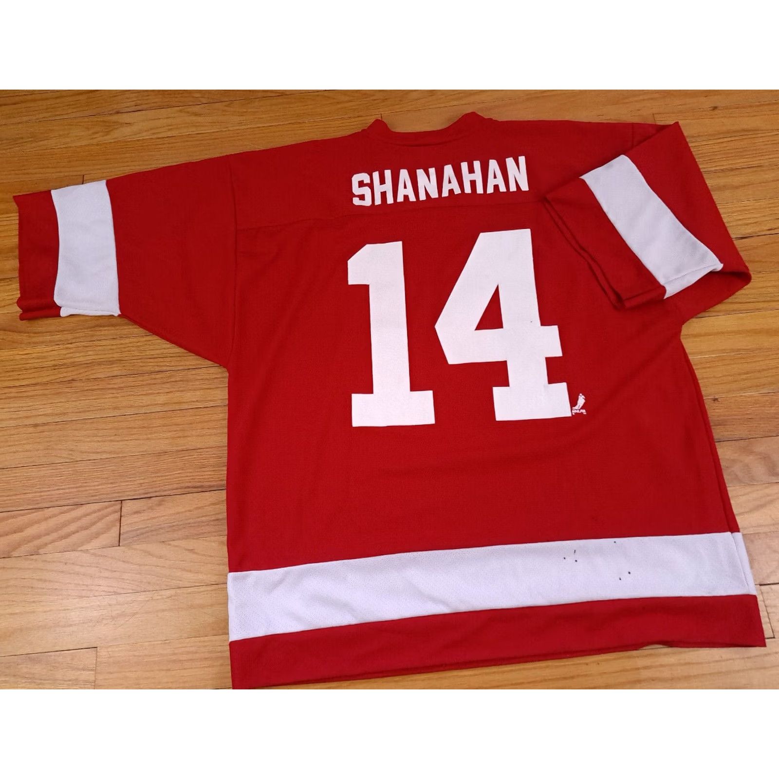 Logo 7 Detroit Red Wings Brendon Shanahan Home Jersey USA Made Large Logo 7 Sweatshirt Size US L / EU 52-54 / 3 - 3 Thumbnail