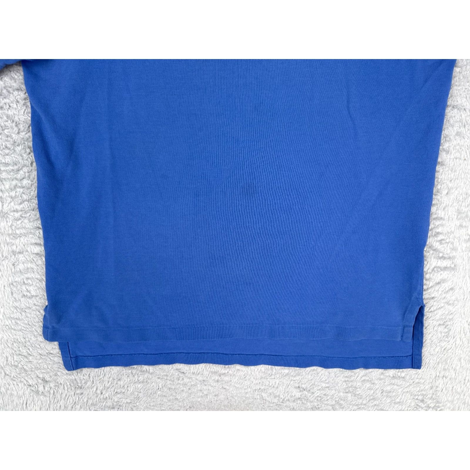 Ralph Lauren VINTAGE Ralph Lauren Shirt Men L Blue Polo 100% Cotton Short Sleeve Size US L / EU 52-54 / 3 - 5 Thumbnail