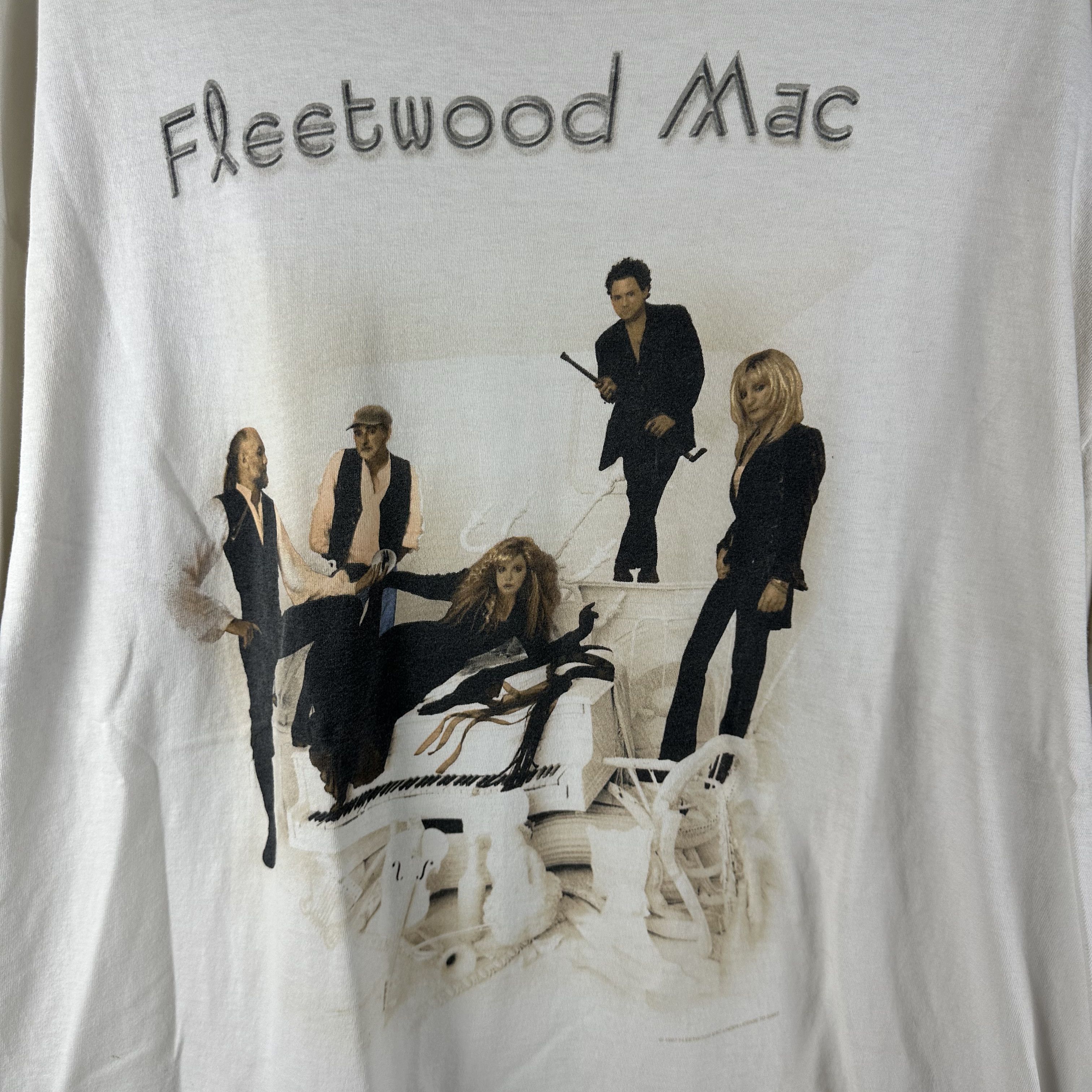 Vintage Vintage 1997 Fleetwood Mac The Dance Tour Band T-Shirt Size US XXL / EU 58 / 5 - 2 Thumbnail