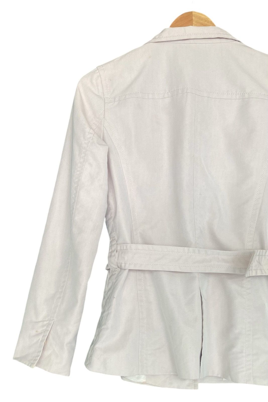 Designer × Sonia Rykiel SONIA RYKIEL Belt Button Jacket Size XS / US 0-2 / IT 36-38 - 10 Thumbnail