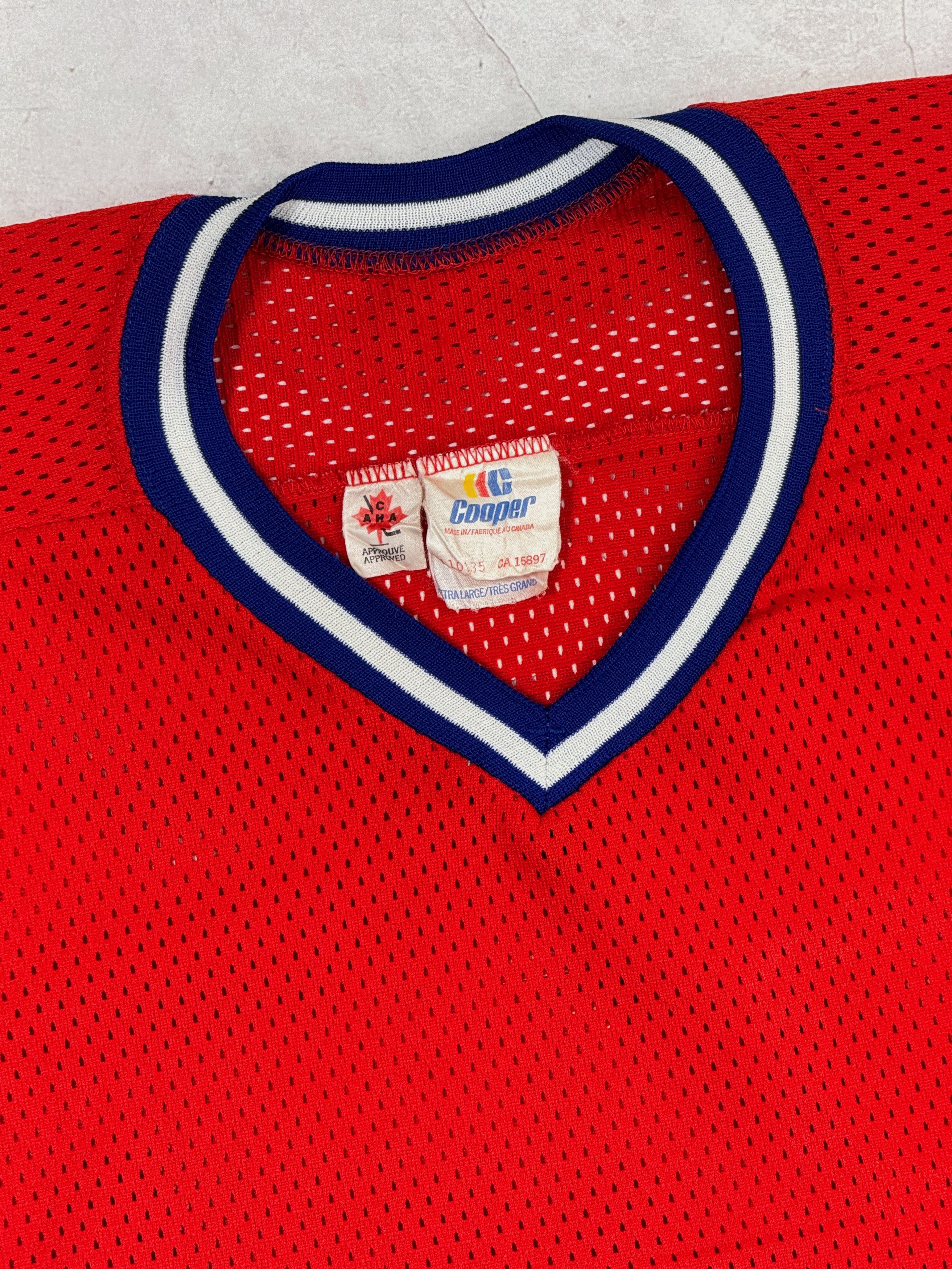Cooper × NHL Vintage Montreal Canadians Hockey Jersey NHL #8 by Cooper Size US L / EU 52-54 / 3 - 6 Thumbnail