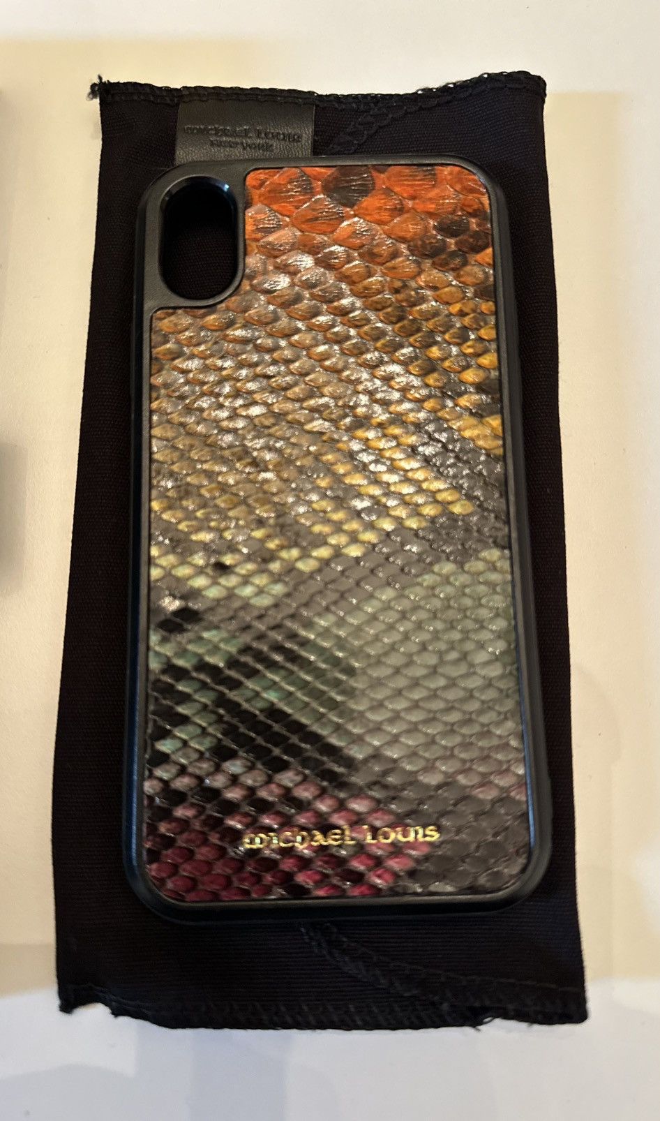 Michael Louis Michael Louis IPhone XR Snakeskin Case Size ONE SIZE - 2 Thumbnail
