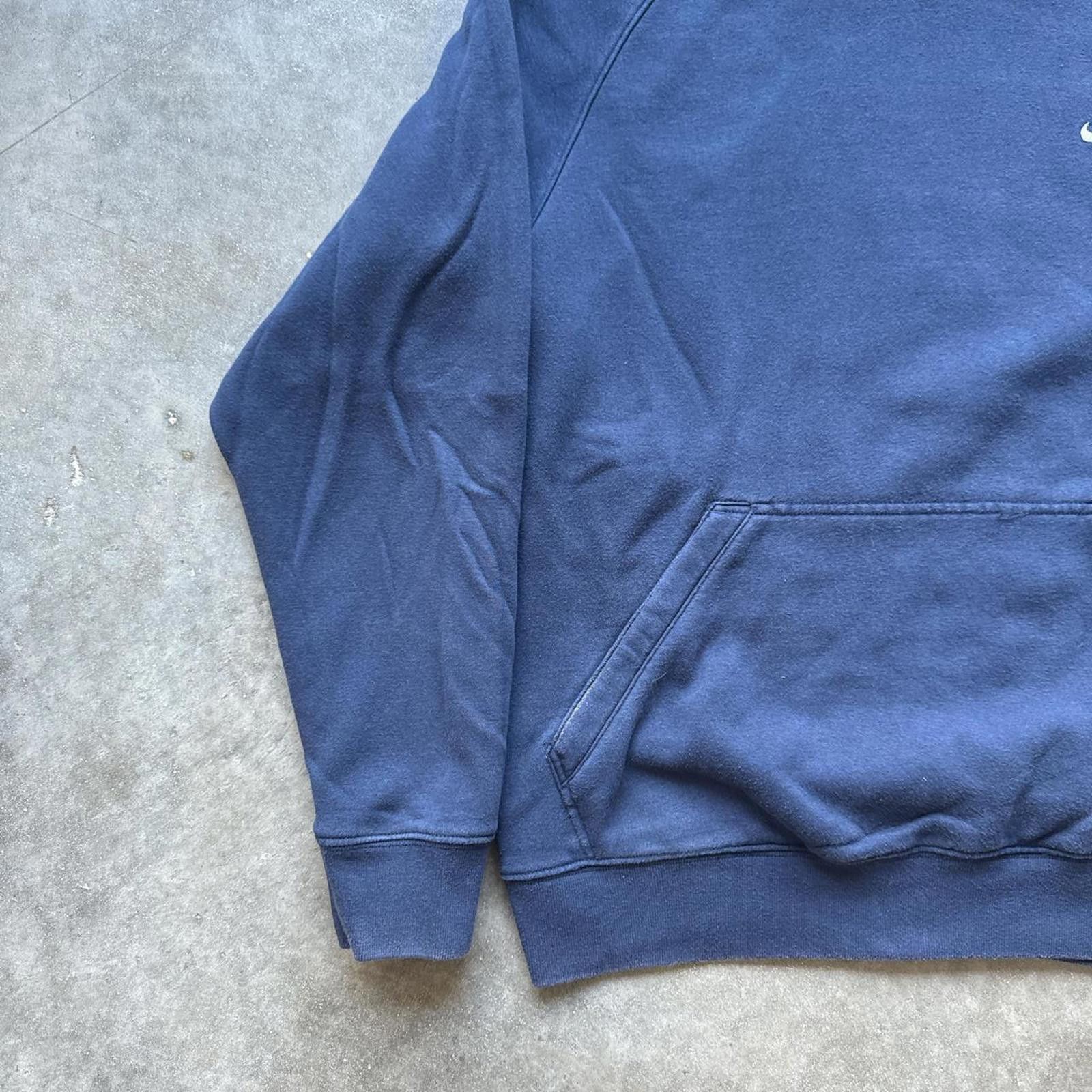 Nike Nike Y2K Navy Hoodie With Classic Embroidered White Check Size US M / EU 48-50 / 2 - 4 Thumbnail