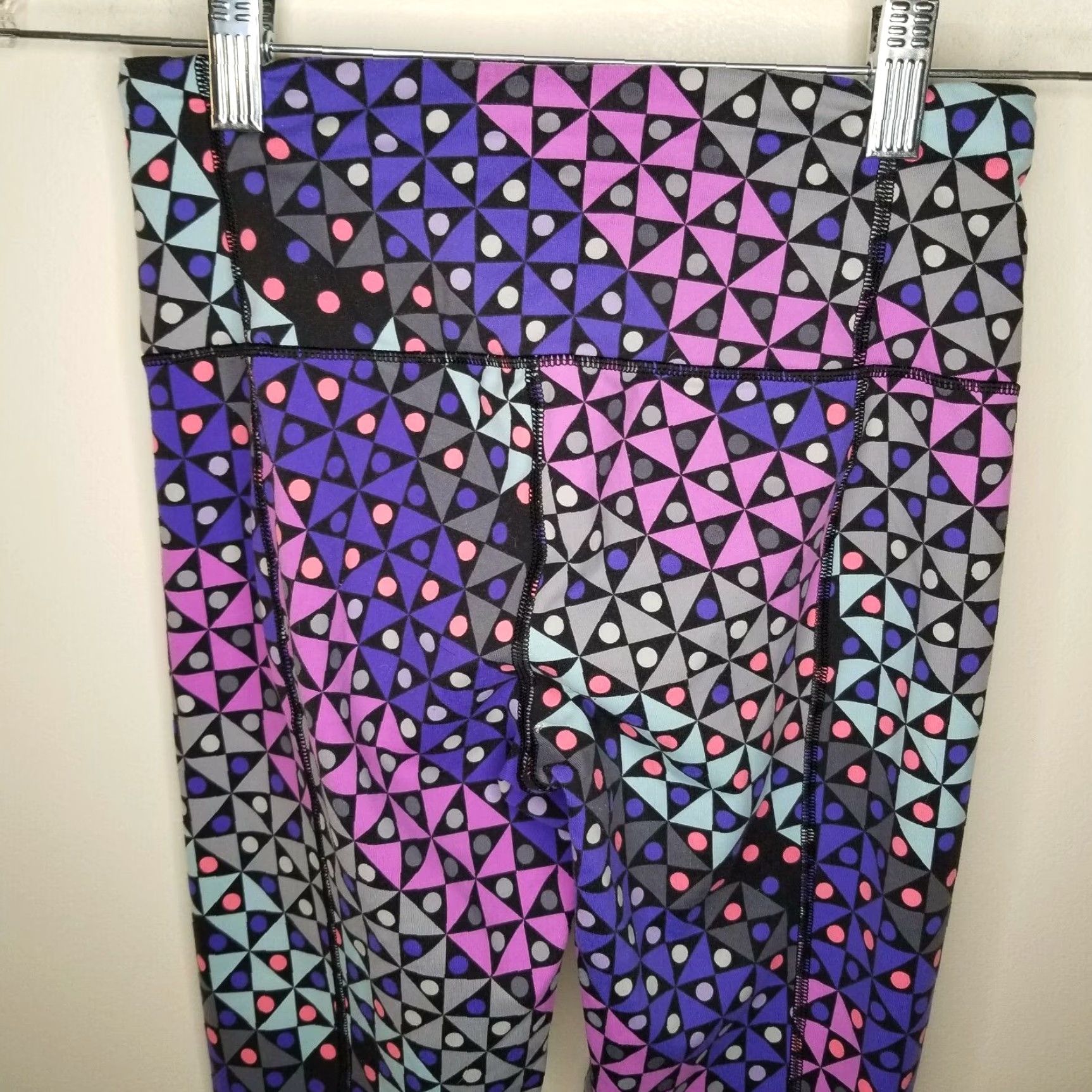 Victoria's Secret Victoria's Secret VSX Leggings Women XS Multicolor Activewear Full Length Compression Womens Size 26" / US 2 / IT 38 - 5 Thumbnail