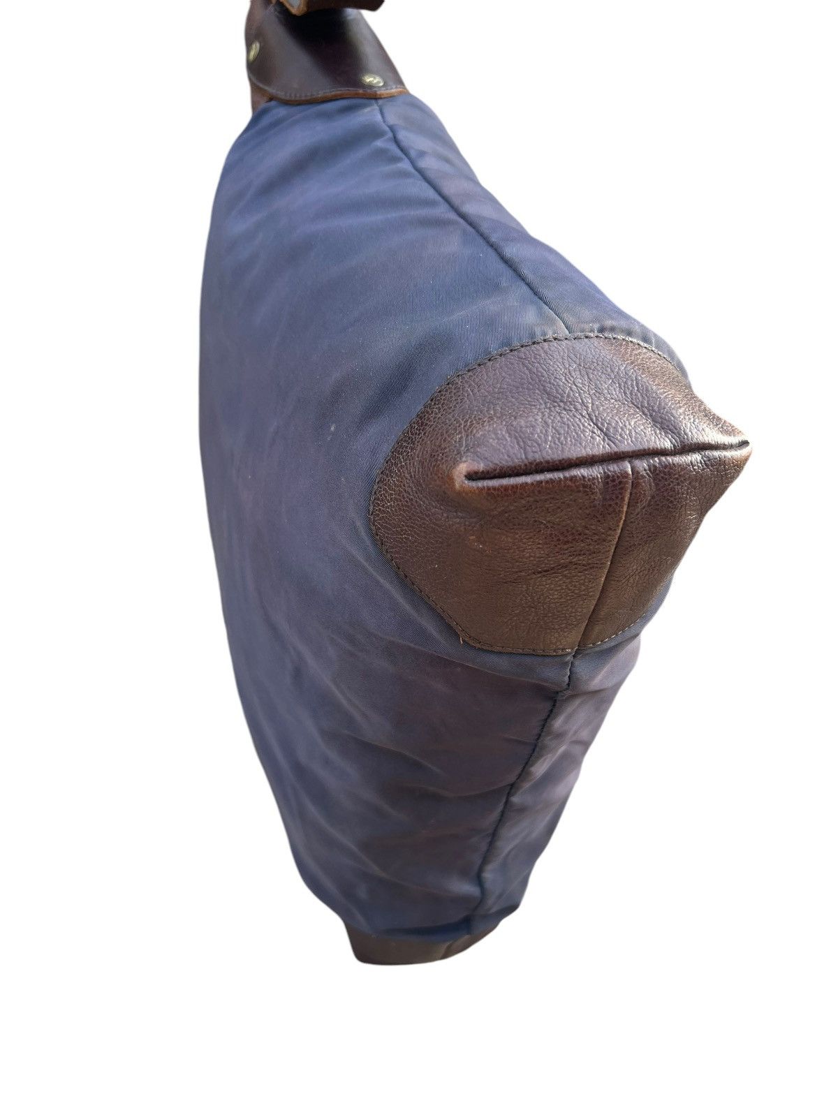 Il Bisonte Vintage IL BISONTE Sun Faded Nylon Leather 2 Way Bag Size ONE SIZE - 17 Thumbnail