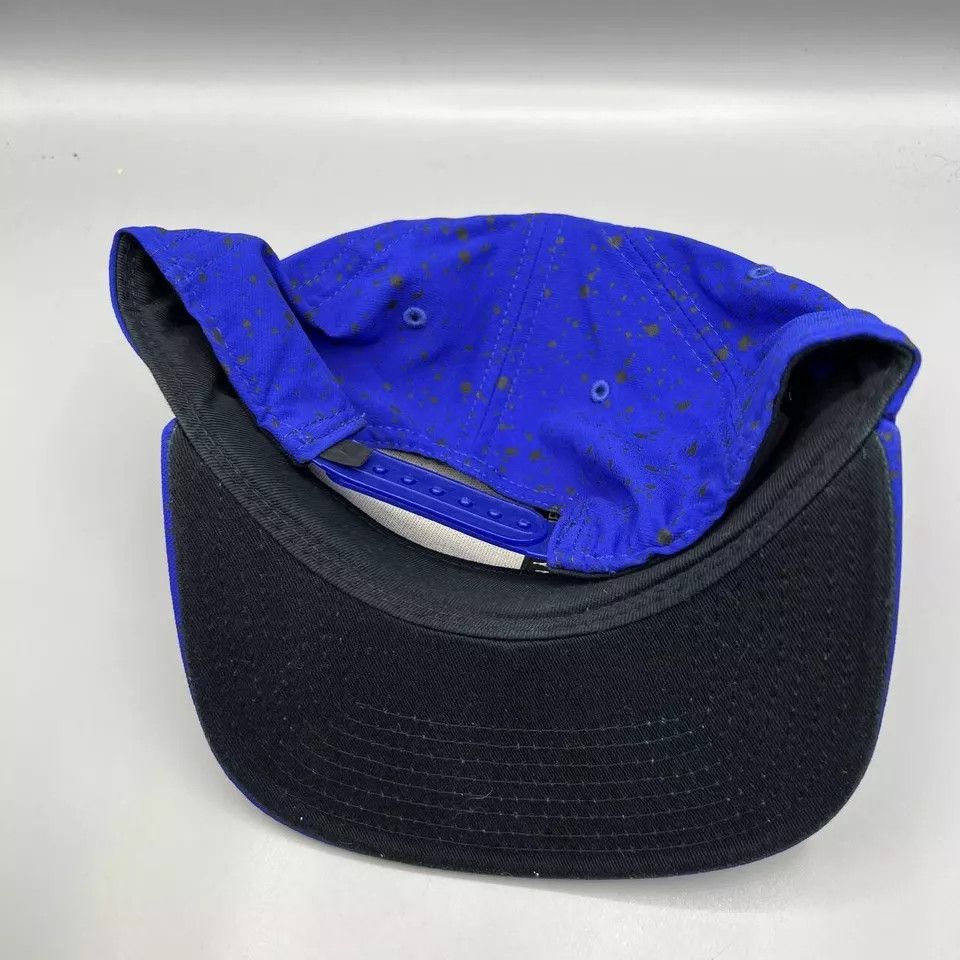 Jordan Brand Air Jordan Hat Men Blue Speckled Print Jumpman Snap Back Cap Size ONE SIZE - 4 Thumbnail