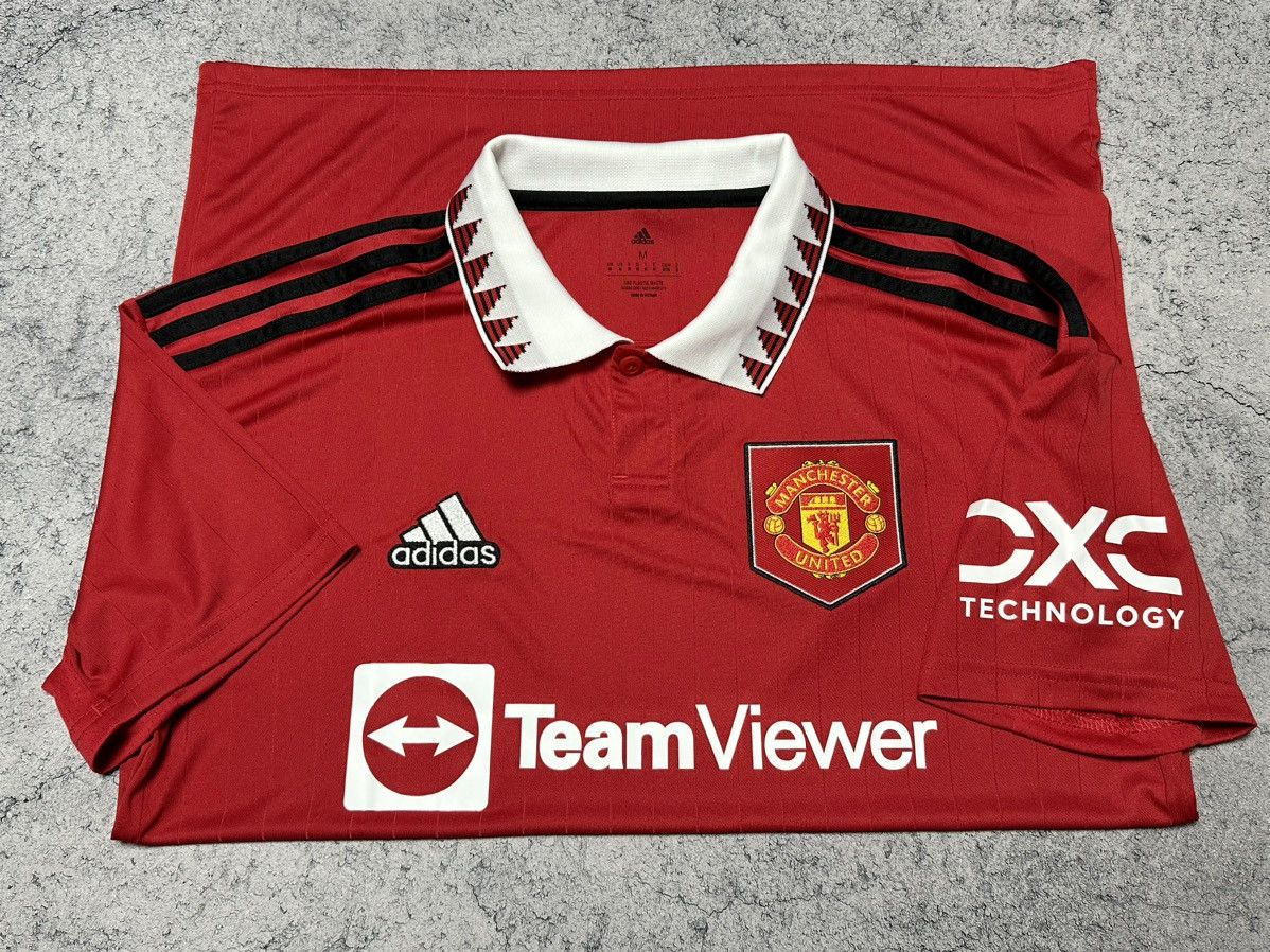 Adidas Adidas Manchester United 22/23 Soccer Jersey Polo Size US M / EU 48-50 / 2 - 5 Thumbnail
