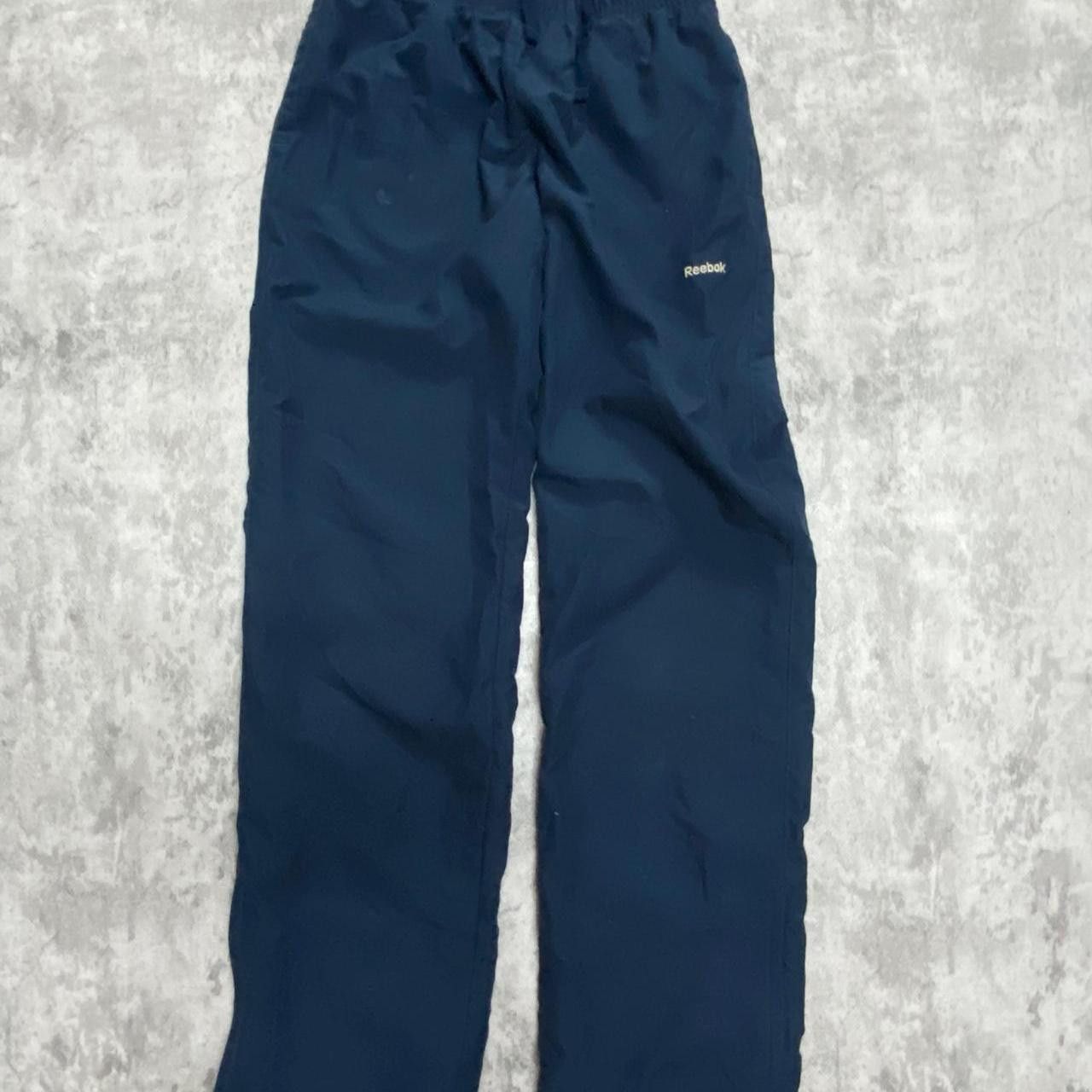 Reebok Navy Reebok sweatpants rap hip hop y2k 2000s Vintage Baggy Size US 28 / EU 44 - 1 Thumbnail