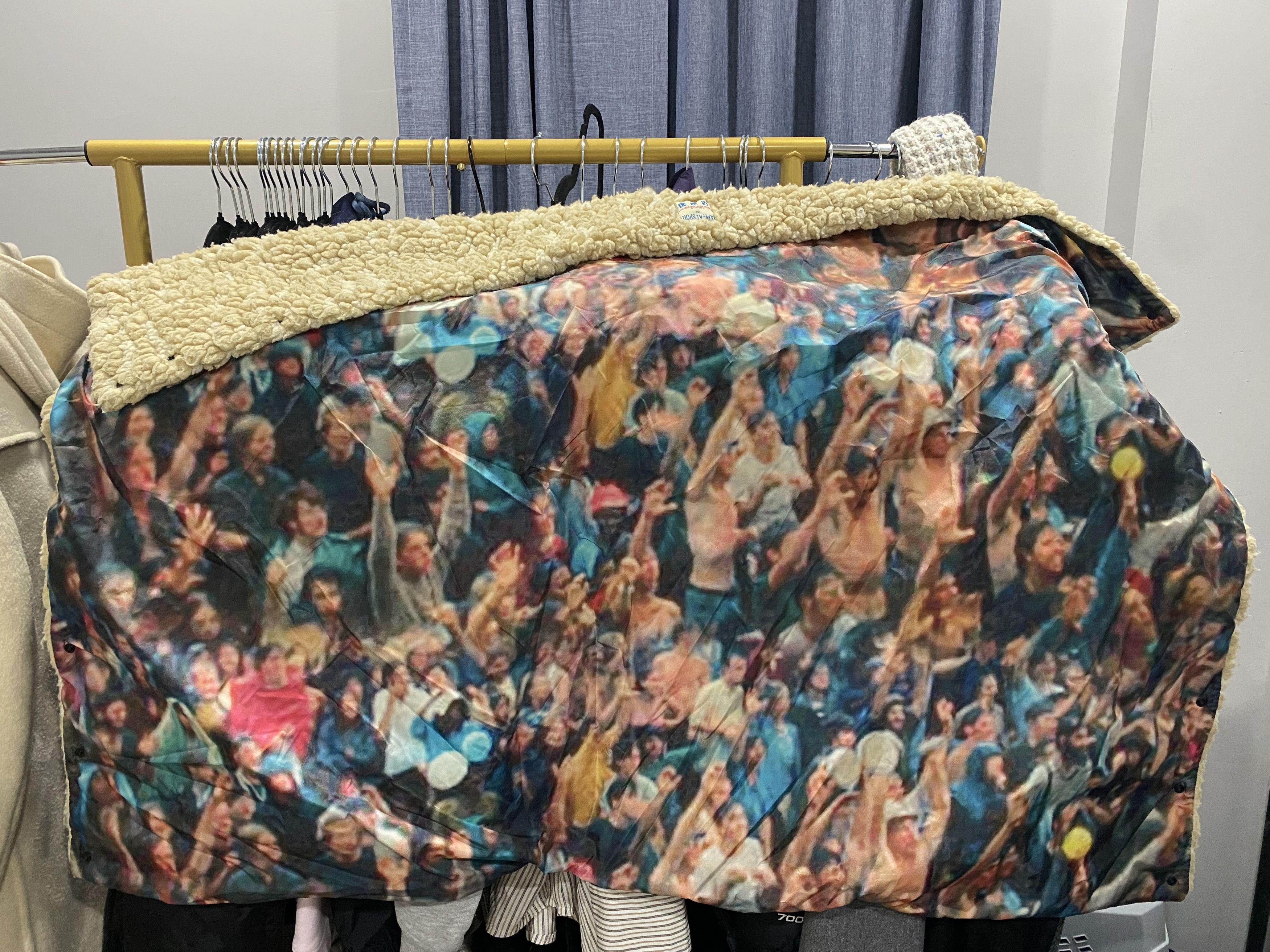 Kapital Woodstock Fleece Convertible Blanket/Vest/Scarf/Headpiece Size ONE SIZE - 1 Thumbnail