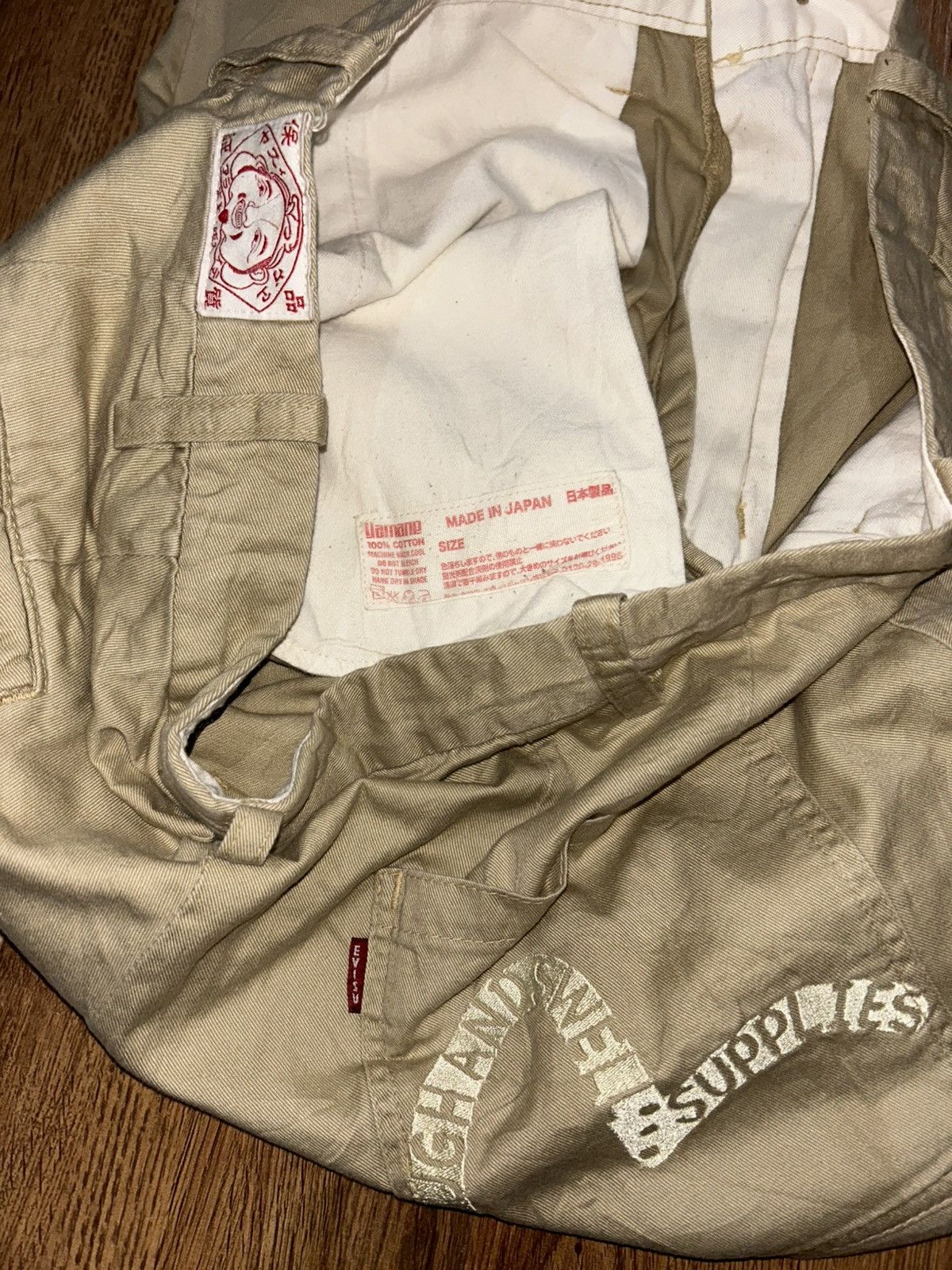 Evisu Evisu Rough and Swell Supplies Seagull Embroidery Pants Size US 32 / EU 48 - 10 Thumbnail