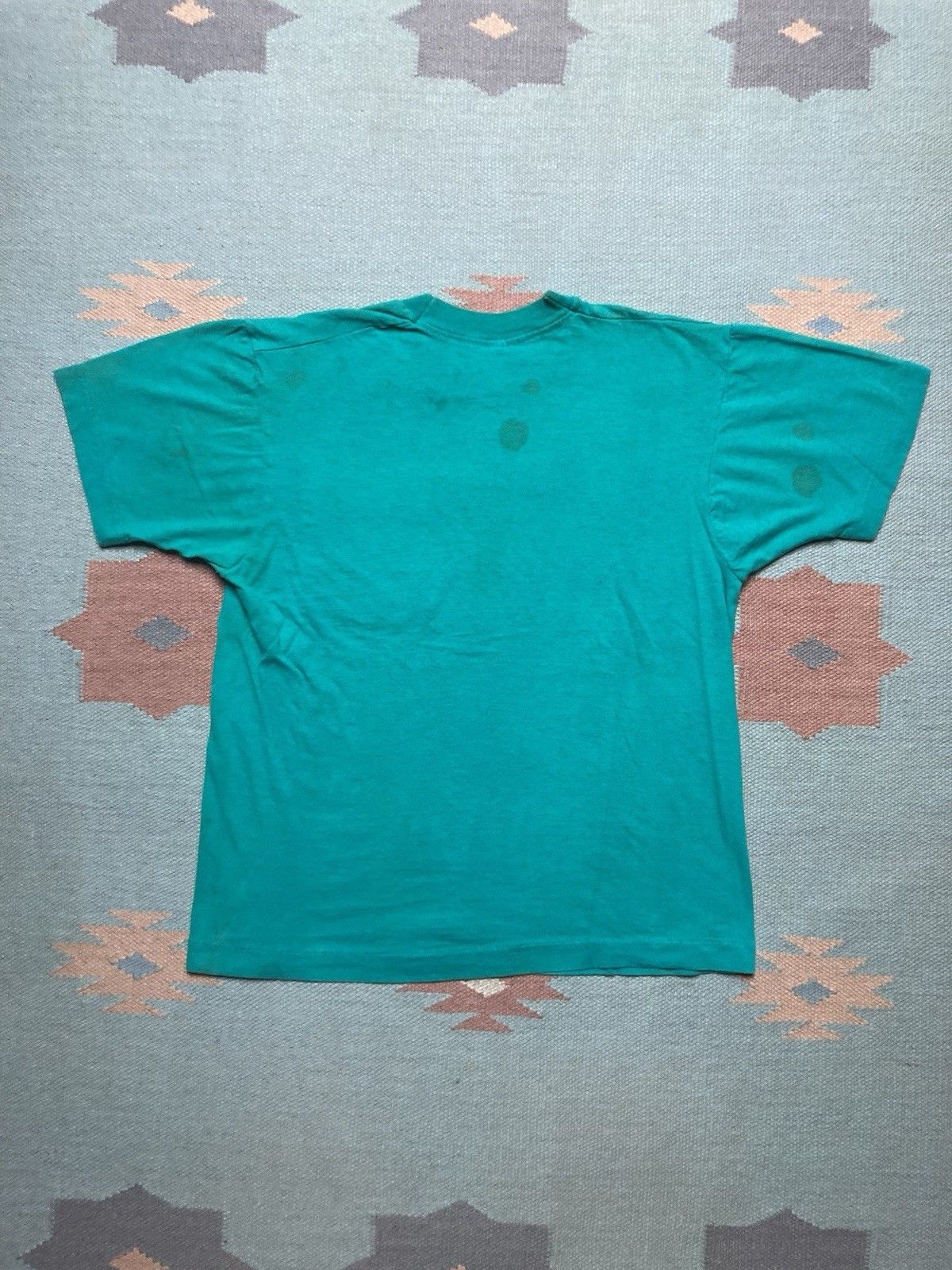 Fruit Of The Loom × Vintage Vtg 80s pocket t shirt fruit of the loom blank soft cotton L Size US L / EU 52-54 / 3 - 2 Thumbnail