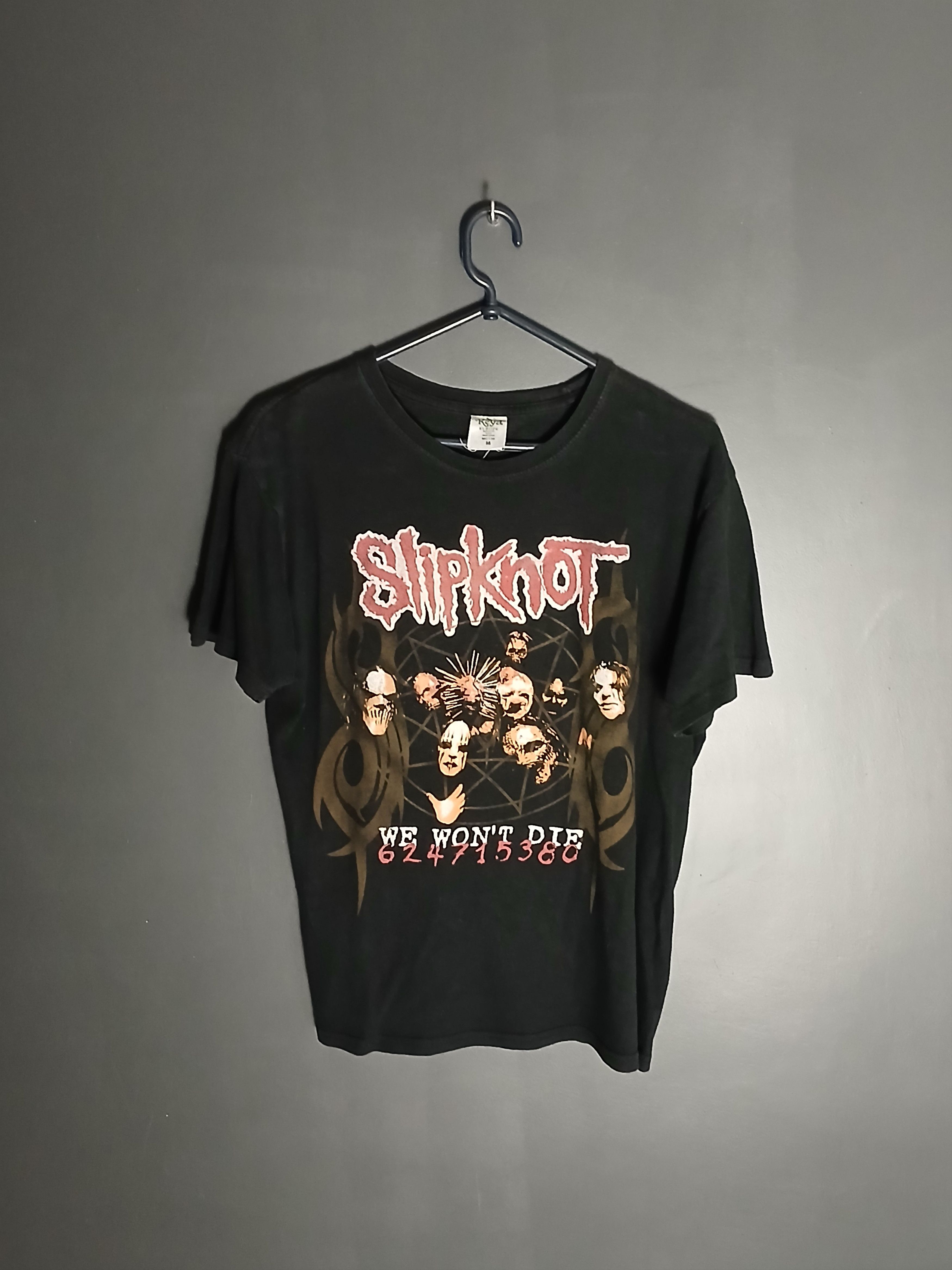 Band Tees × Slipknot × Vintage Vintage Slipknot We Won't Die T-Shirt Size US M / EU 48-50 / 2 - 1 Thumbnail