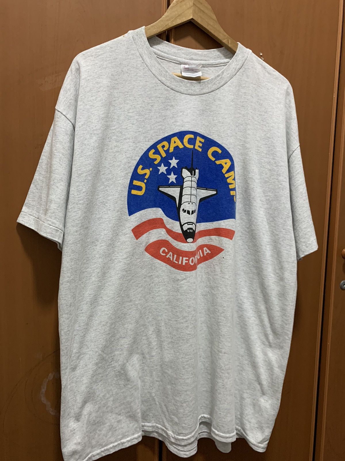 Hanes Vintage Souvenir Shirt U.S Space Camp California Size US XL / EU 56 / 4 - 3 Thumbnail