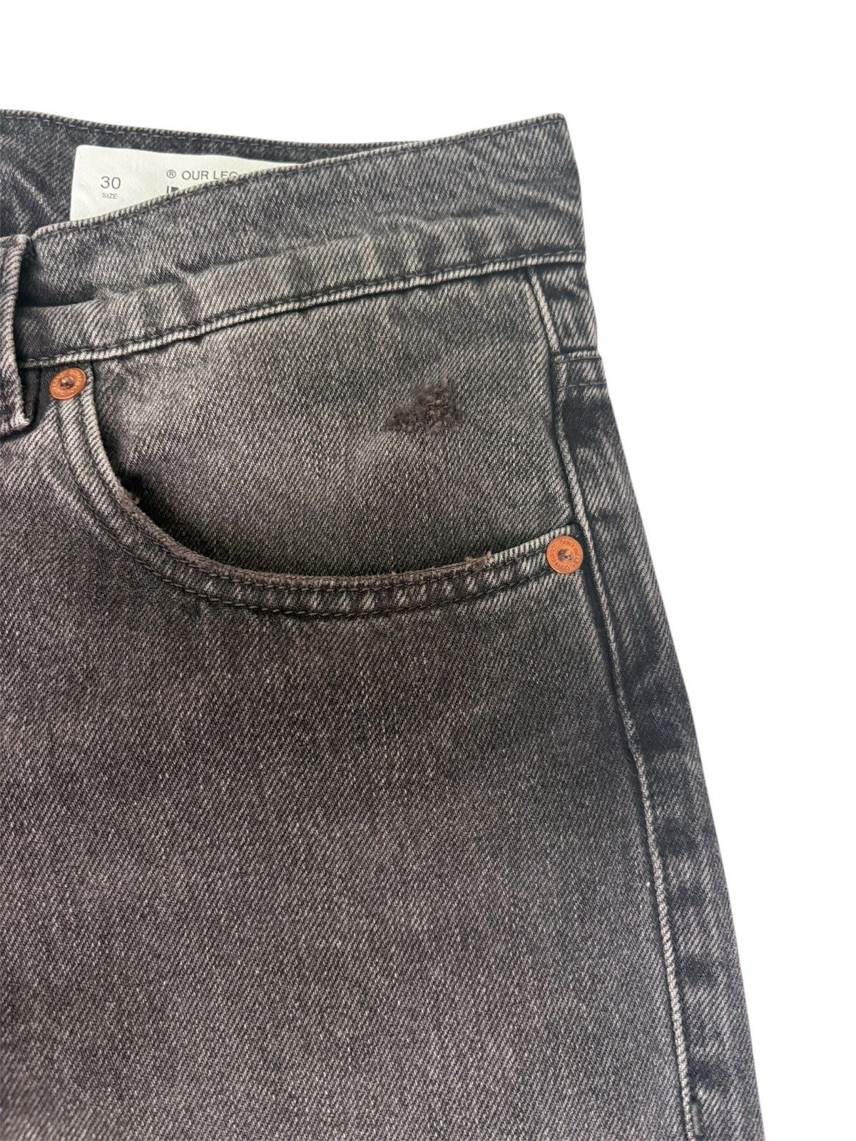 Our Legacy Our Legacy Third Cut Denim Highway Coffee Ripped Jeans Size US 30 / EU 46 - 6 Thumbnail