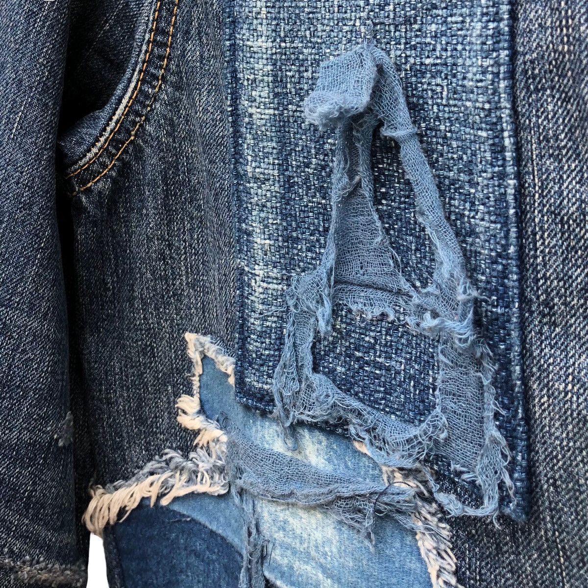 Levi's Made & Crafted Levis Made & Crafted Type IV Trucker Boro Made In Japan 🇯🇵 Size US M / EU 48-50 / 2 - 14 Thumbnail