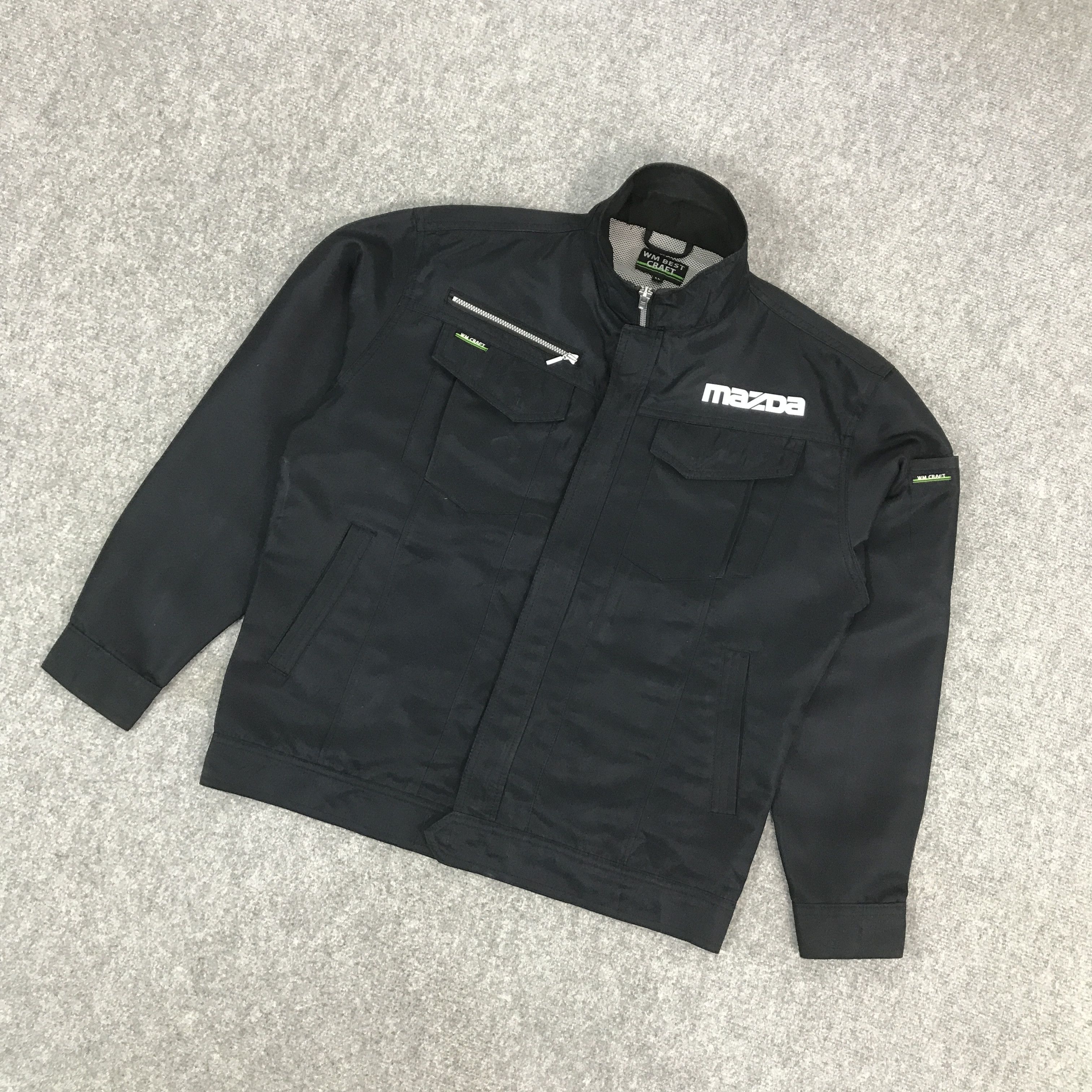 Gear for Sports × Japanese Brand MAZDA RACING BLACK UNIFORM CUSTOM JACKET Size US L / EU 52-54 / 3 - 5 Thumbnail