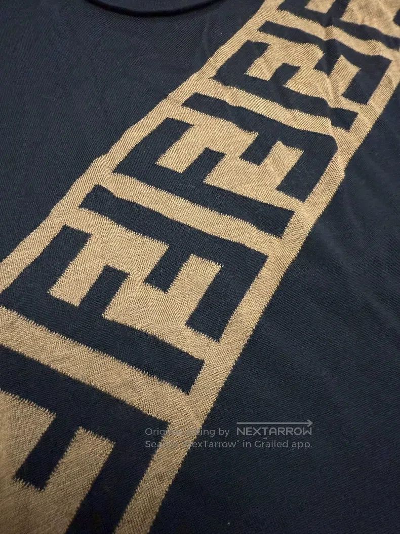 Fendi Fendi Monogrammed Double F Knit Top Size US M / EU 48-50 / 2 - 6 Thumbnail