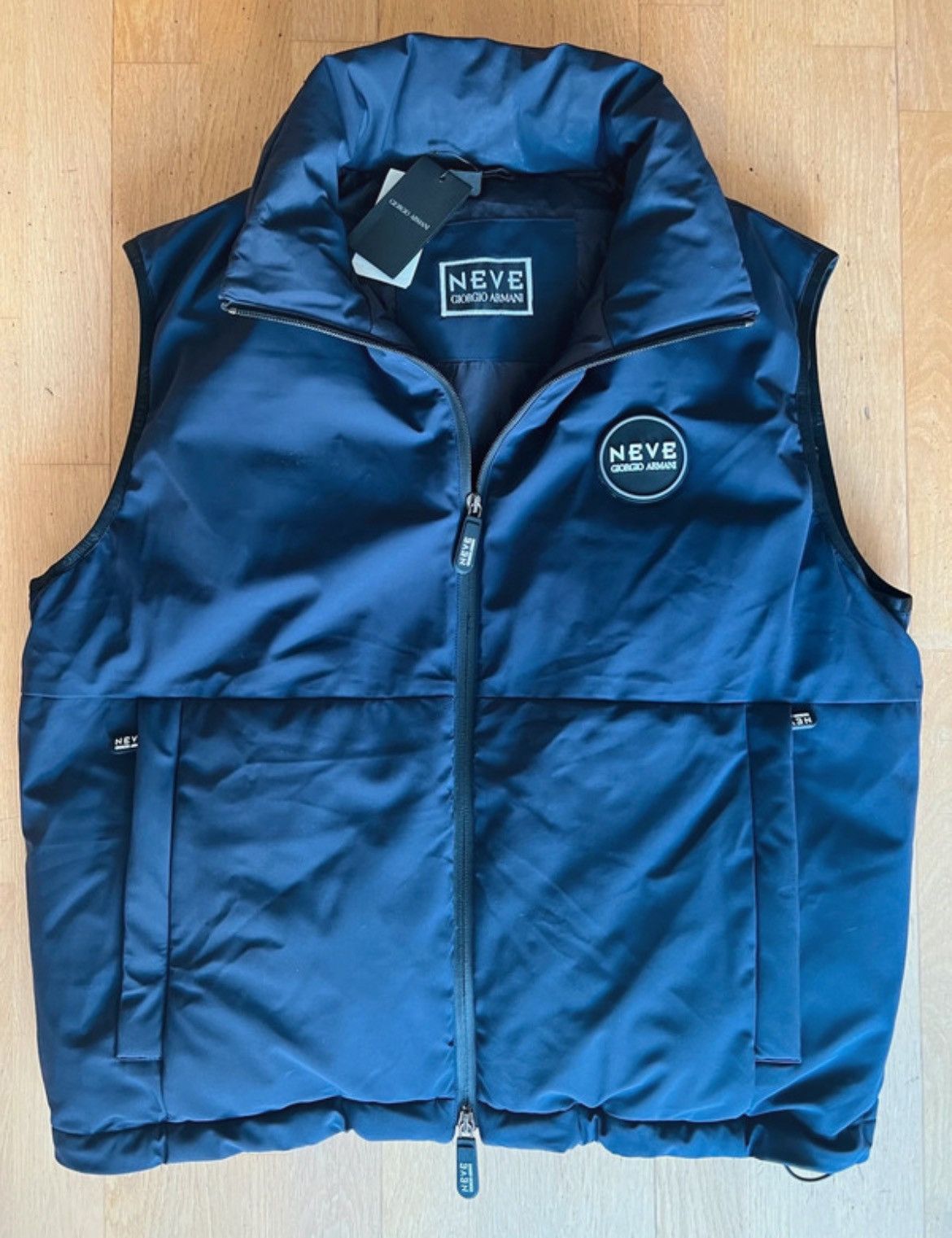 Giorgio Armani Neve Sleeveless Jacket