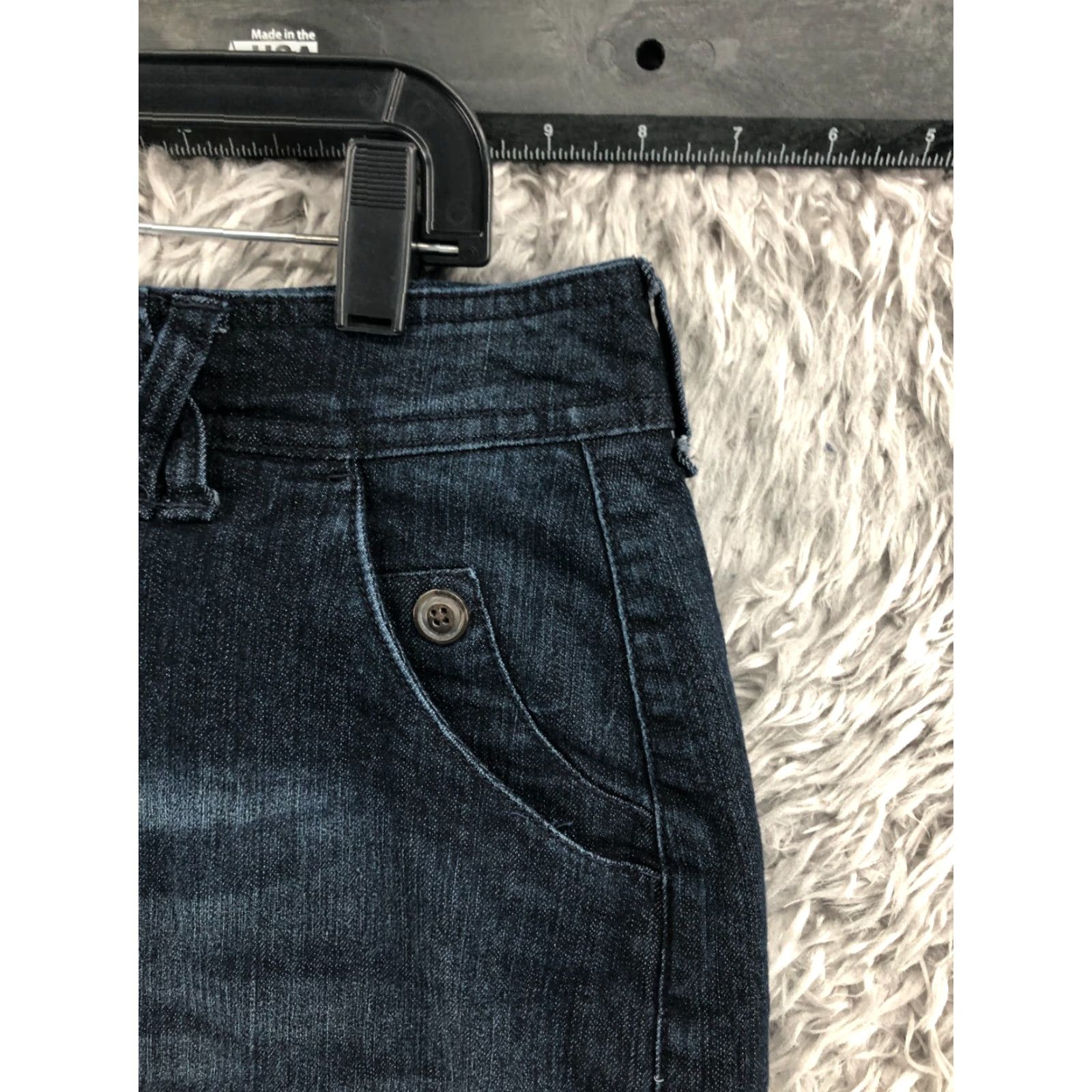 Vintage Sonoma Denim Skirt Womens Size 8 Blue Jean Straight & Pencil Midi Regular Daywear Casual Size 30" / US 8 / IT 44 - 4 Thumbnail