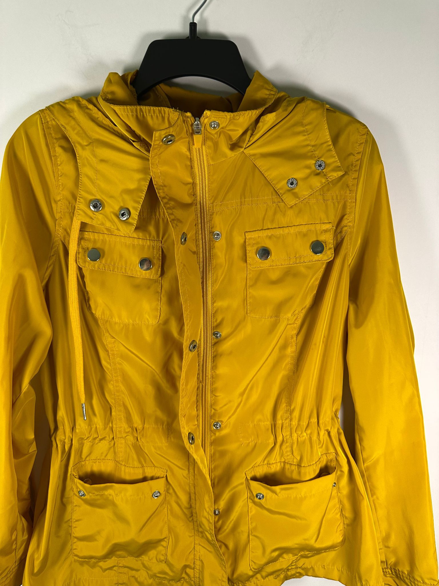 Other Athletic Collection Jacket Womens L Hooded Yellow Size L / US 10 / IT 46 - 6 Thumbnail