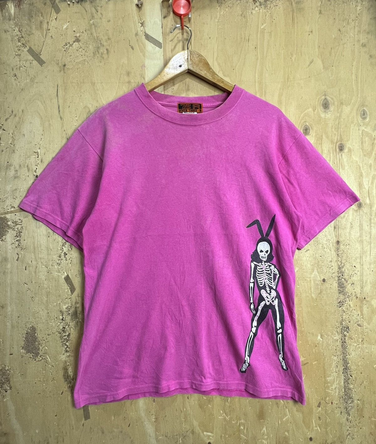 image of Surf Punk Tag 73R X Anvil in Pink, Men's (Size Medium)