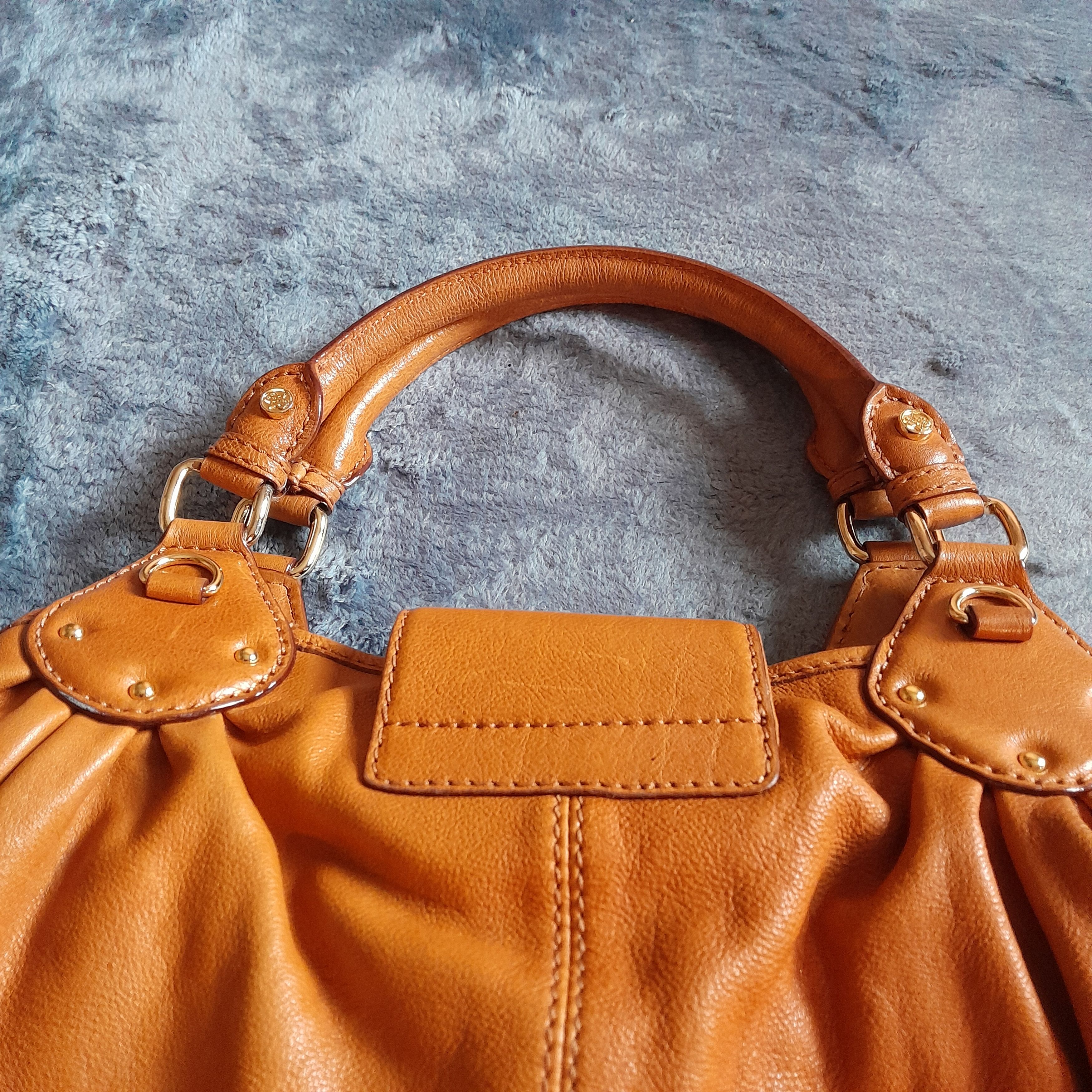Other Antonio Melani Tan Leather Satchel Handbag Size ONE SIZE - 9 Thumbnail
