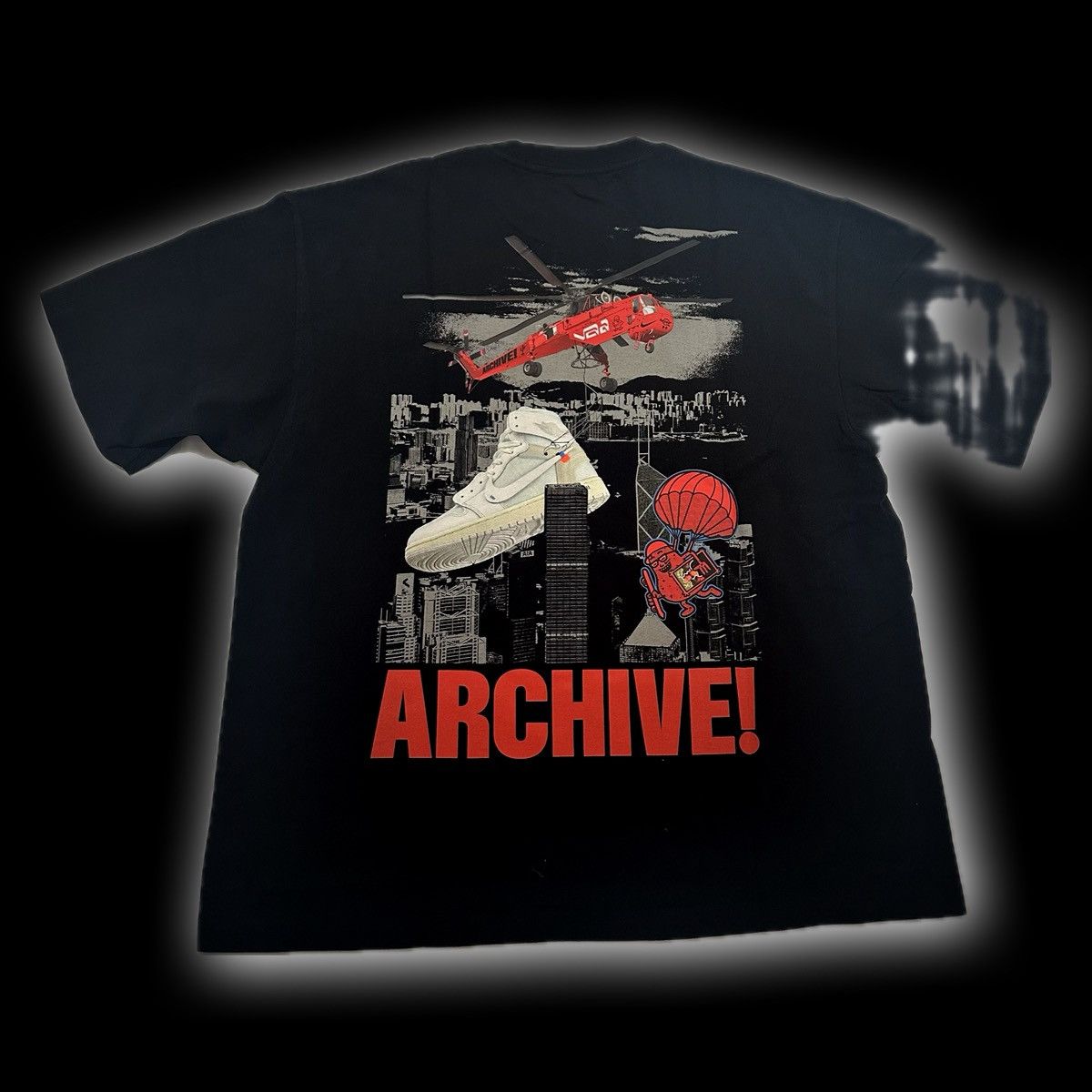 Virgil Abloh VAA Nike Virgil Abloh air jordan 1 Alaska "HONG KONG" Tee XL Size US XL / EU 56 / 4 - 2 Thumbnail