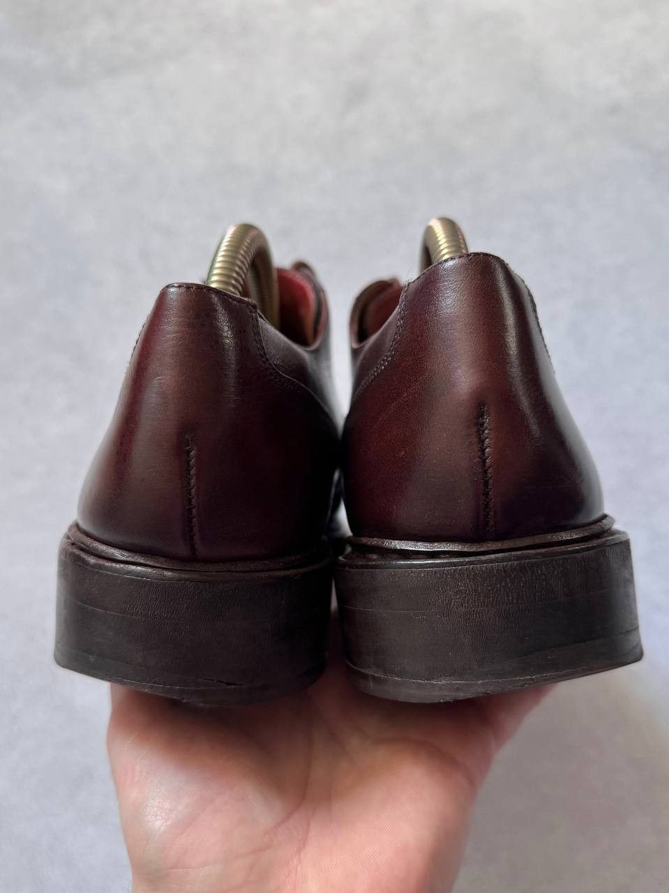 Paraboot Paraboot Chambord Brown Leather Welted Derby Shoes Size US 9 / EU 42 - 5 Thumbnail