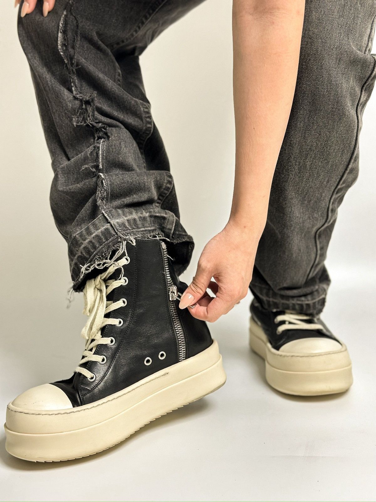 Rick Owens RICK OWENS - MEGA BUMPER RAMONES | Grailed