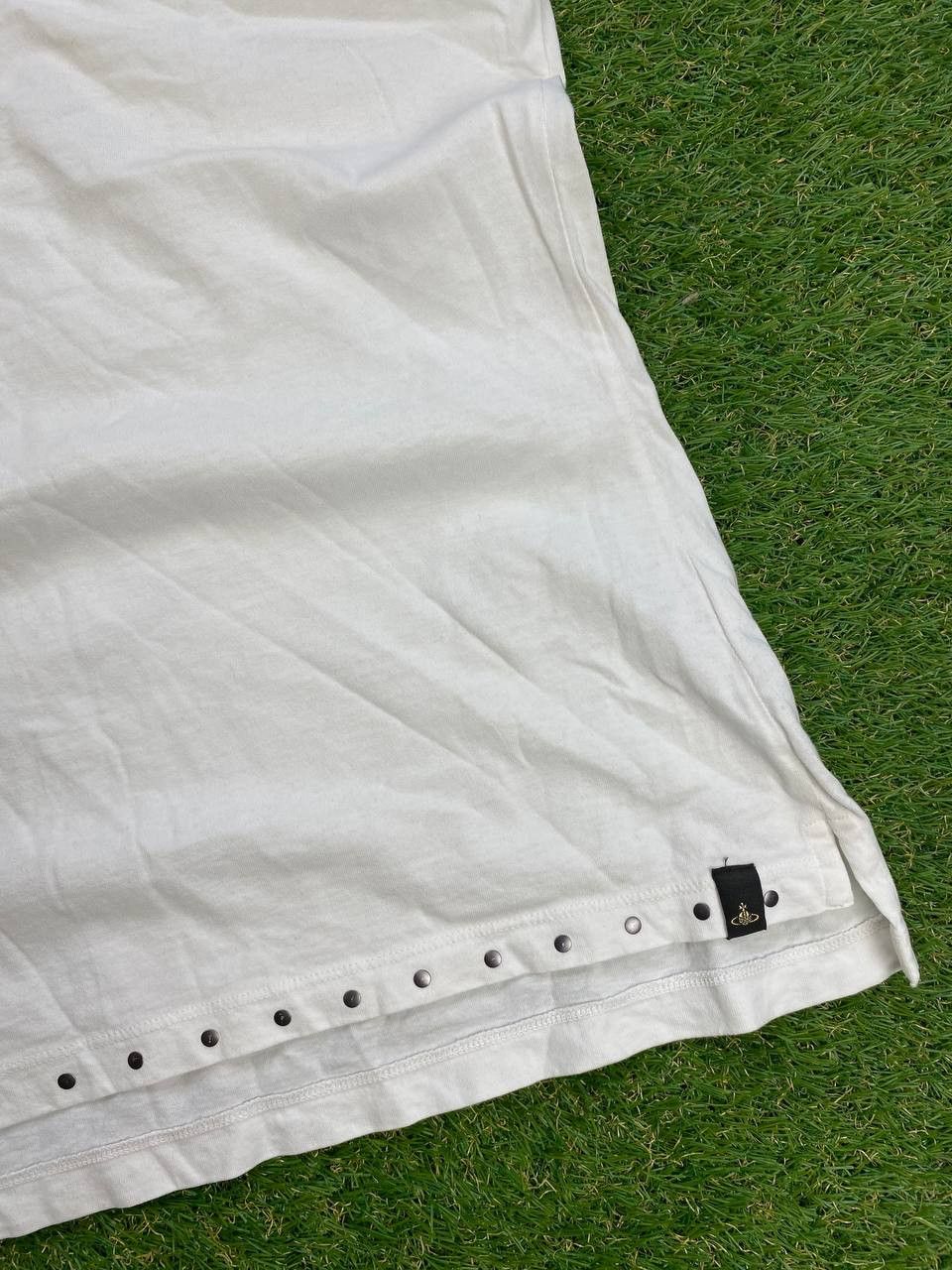 Designer × Vivienne Westwood Vivienne Westwood Anglomania Round Neck Riveted Studs Tee Size M / US 6-8 / IT 42-44 - 6 Thumbnail