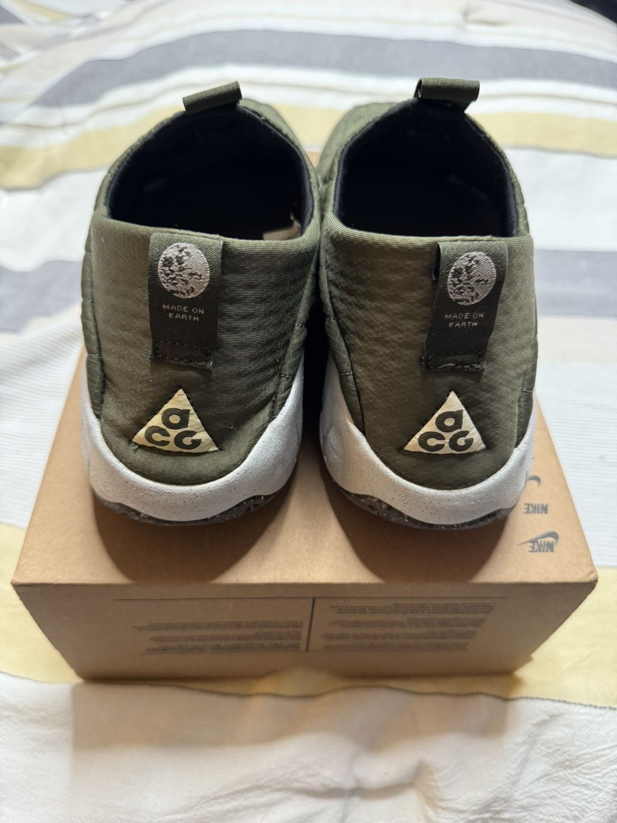 Nike ACG Nike ACG Moc 3.5 “Cargo Khaki” Size US 10 / EU 43 - 2 Thumbnail