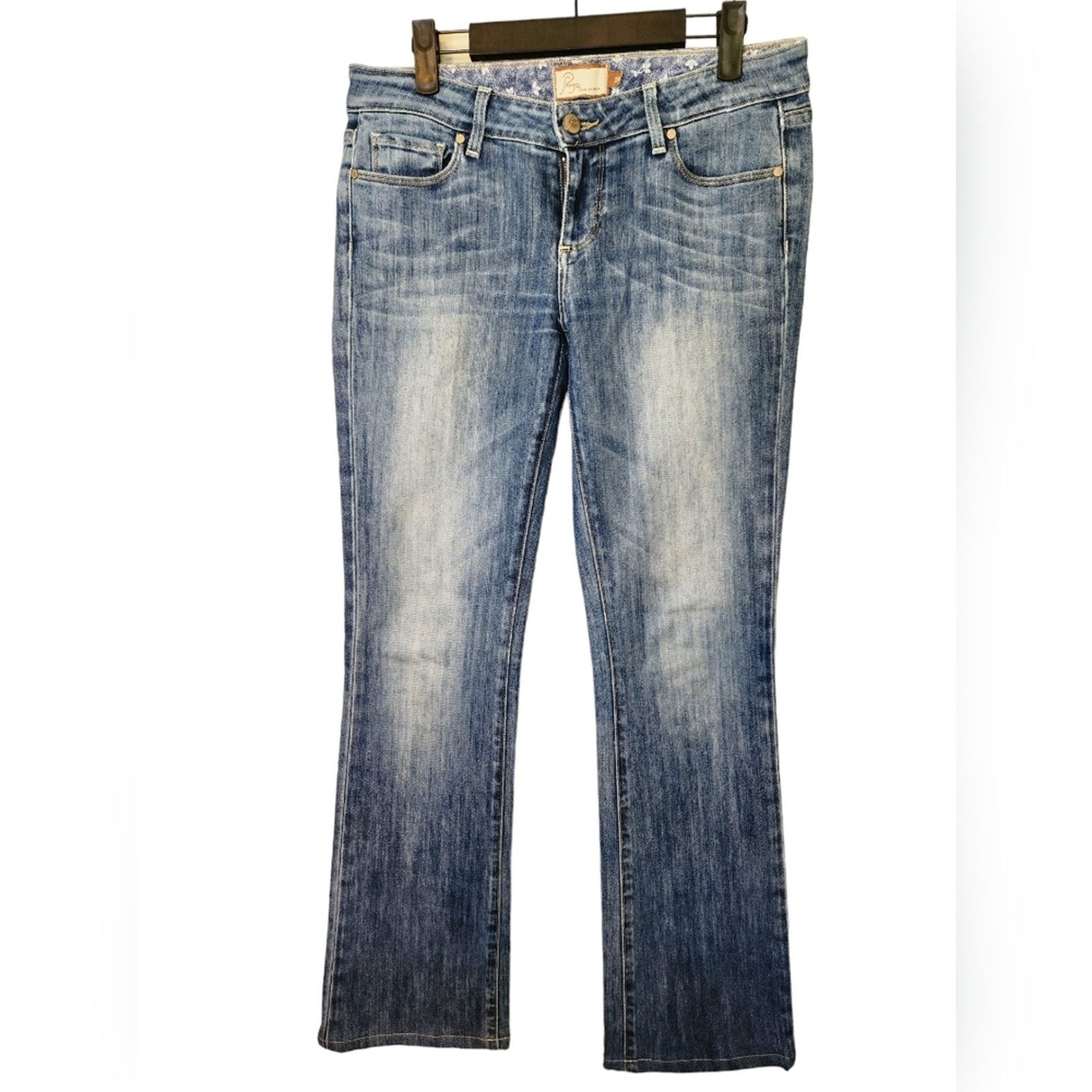 Paige Paige Premium Benedict Canyon Classic Rise bootcut 28 Size 28" / US 6 / IT 42 - 8 Thumbnail