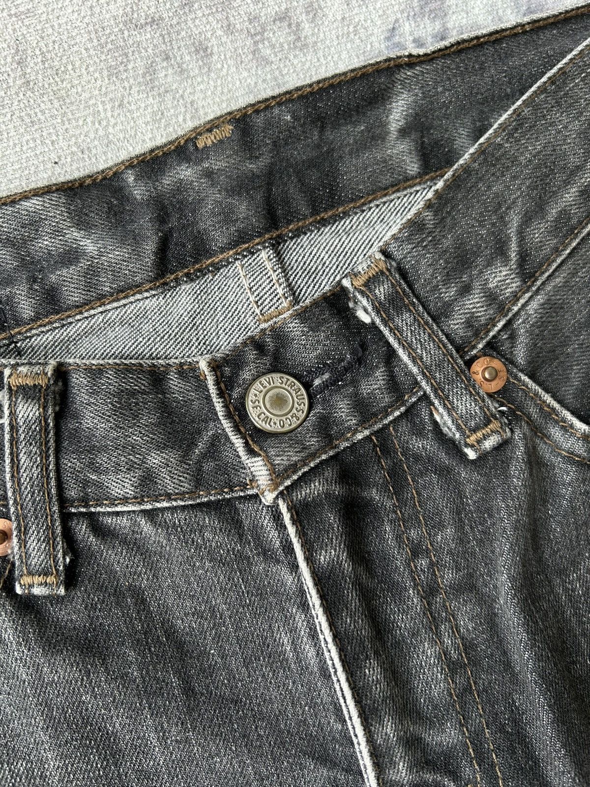 Levi's Y2K Japan Levis Bootcut Black Jeans Size US 27 - 14 Thumbnail