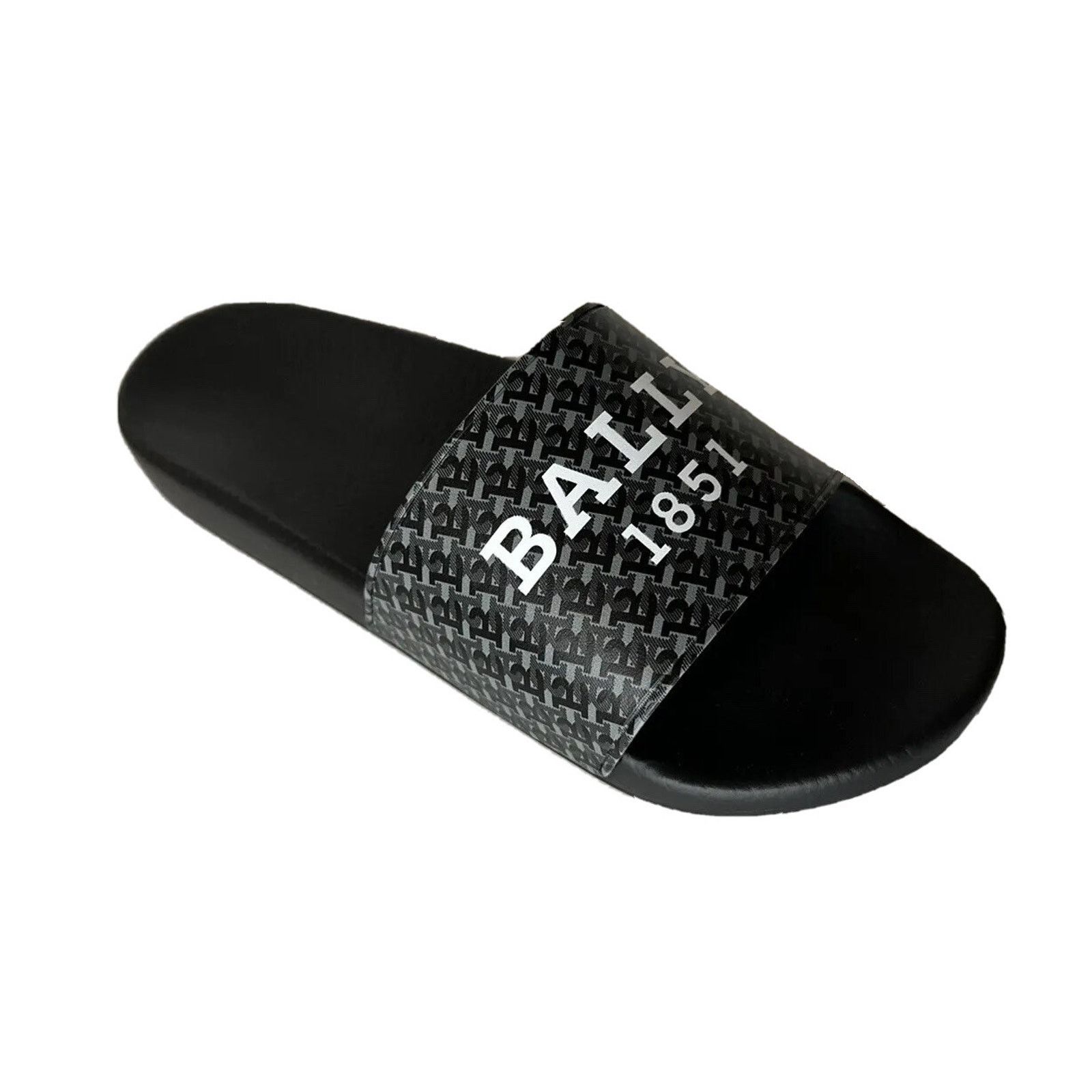 Bally Bally Sabrio Men's Slide Rubber Black Sandals 10 US 6301209 Size US 10 / EU 43 - 1 Thumbnail