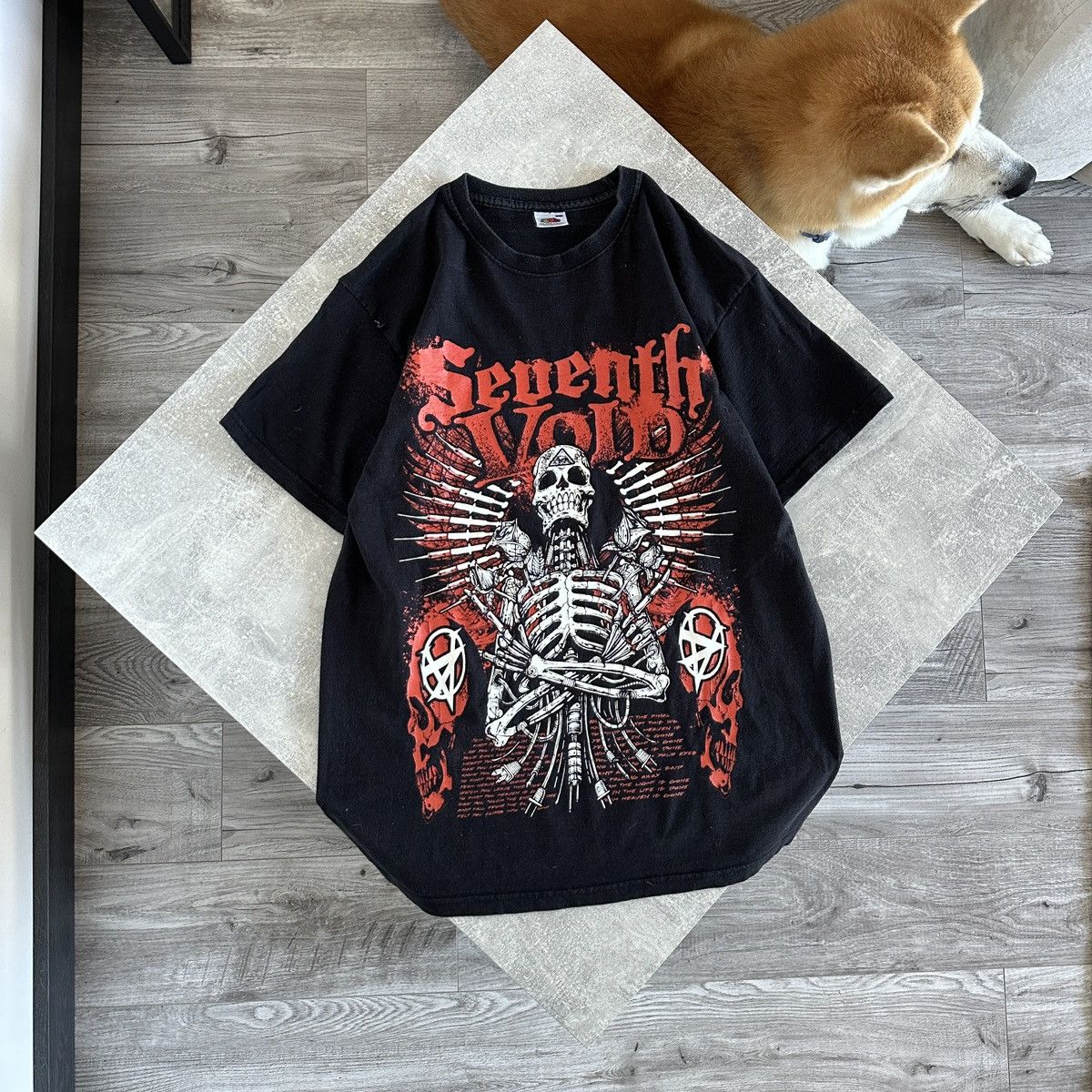 Band Tees Vintage 00s Seventh Void doom metal band tee y2k rare rock Size US M / EU 48-50 / 2 - 1 Thumbnail