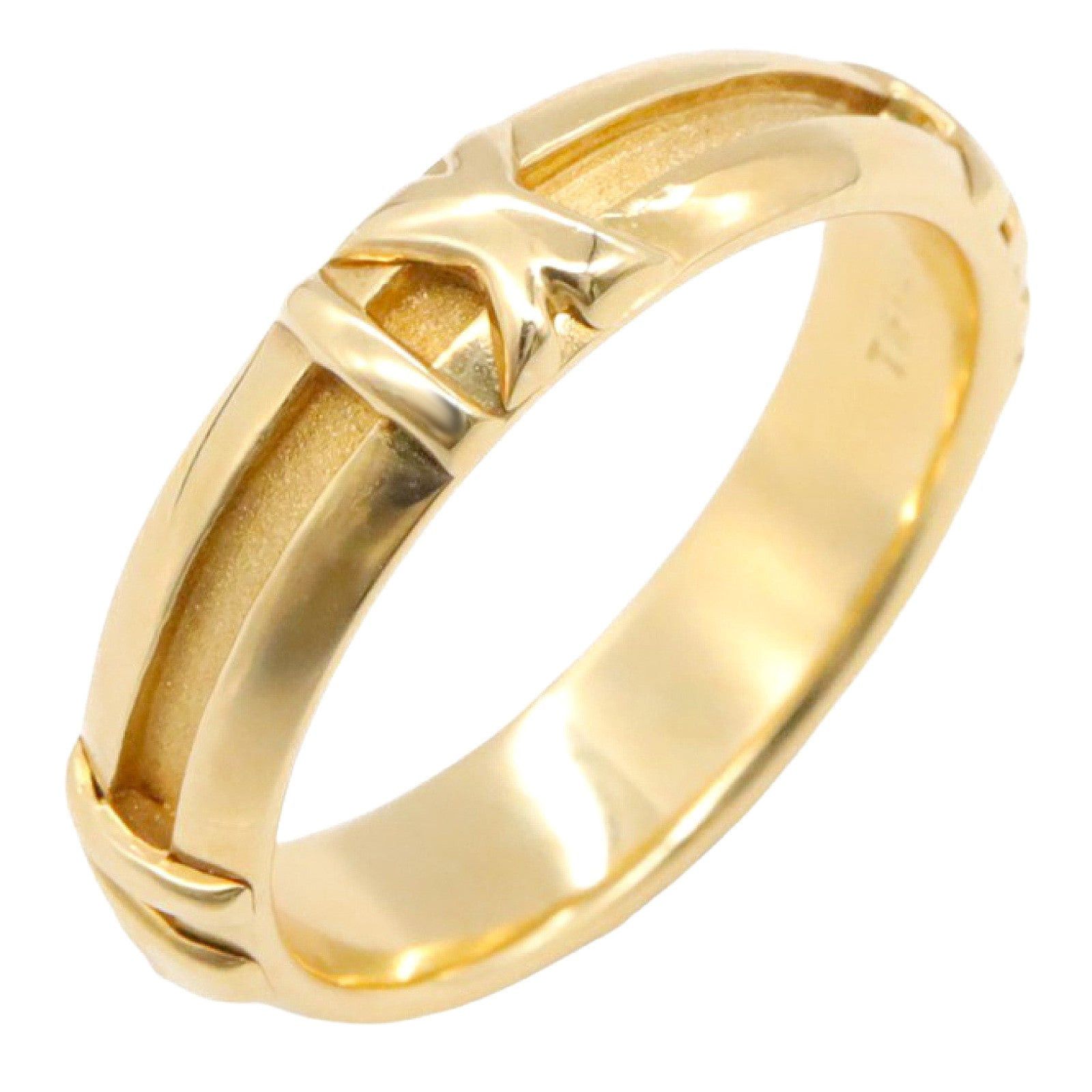 Tiffany & Co. Tiffany Co Atlas Numeric Ring K18 (Yellow Gold) Gold Size ONE SIZE - 1 Thumbnail