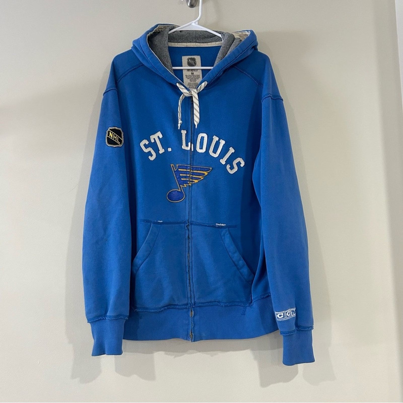 Ccm St. Louis Blues Hockey Hoodie Size US M / EU 48-50 / 2 - 1 Thumbnail