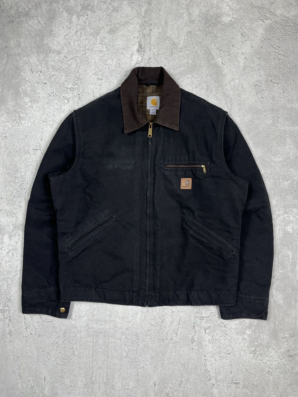 Vintage Carhartt detroit J97 BLK black