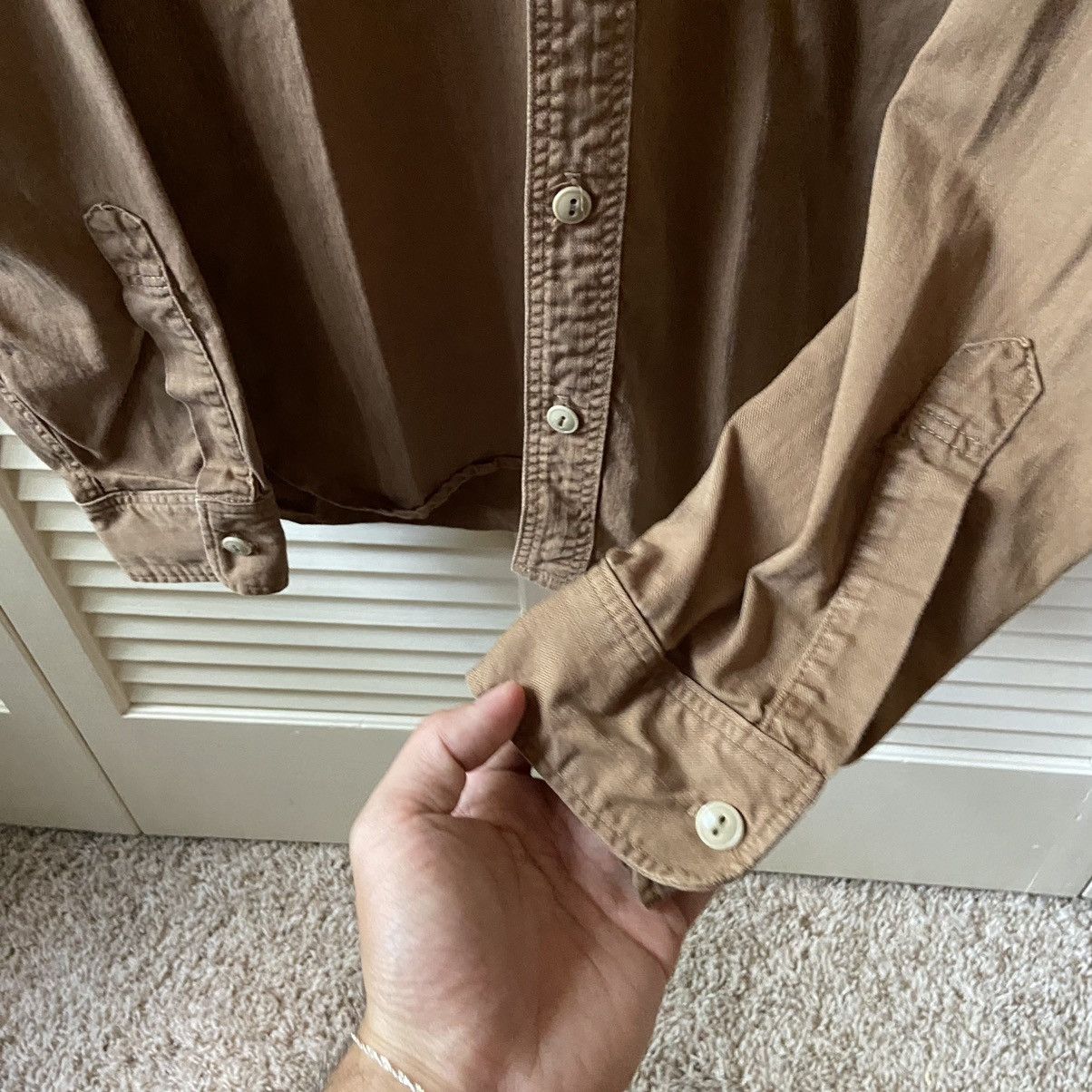 Runabout Goods Runabout Goods Cotton Twill LS Work Guide Shirt Walnut Brown Size US S / EU 44-46 / 1 - 4 Thumbnail