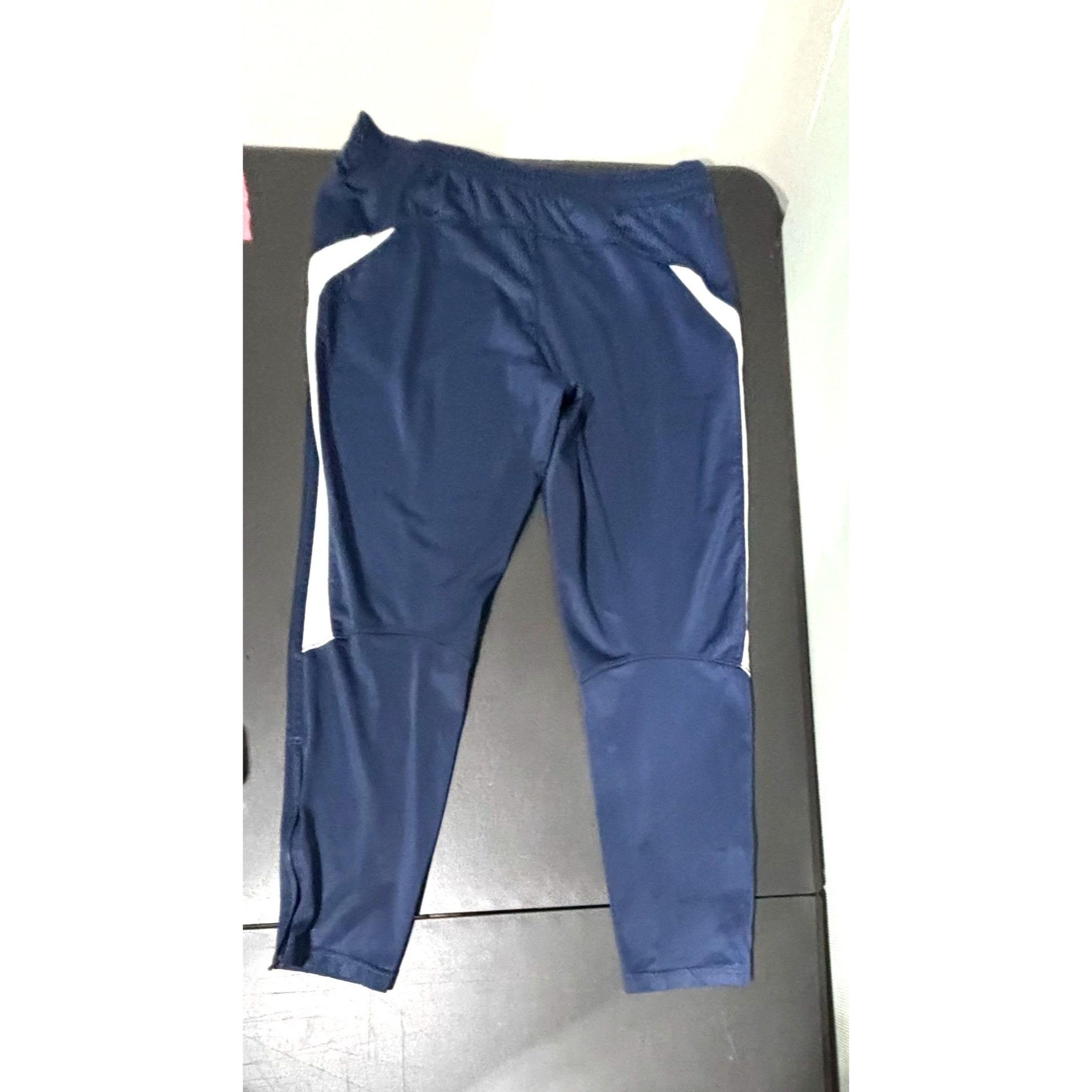 Nike Nike Navy Blue Dri-Fit Athletic Joggers with Number 7 & Side Size US 34 / EU 50 - 2 Thumbnail