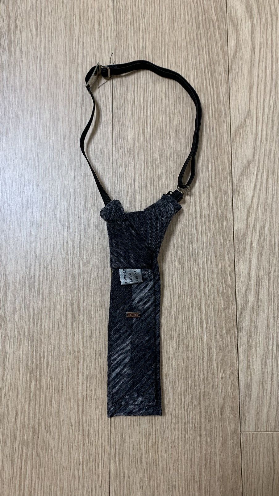 Dior × Kris Van Assche Dior Homme FW2008 Cut-Off Tie Size ONE SIZE - 2 Thumbnail