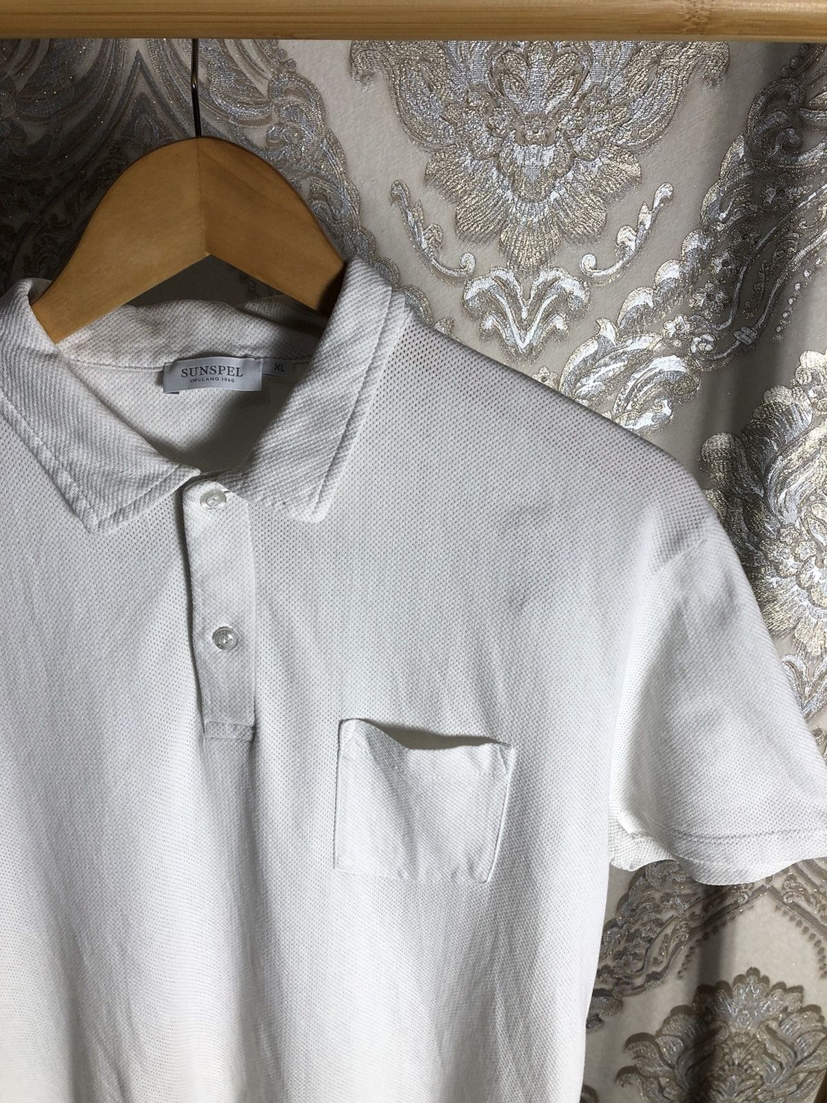 Sunspel SUNSPEL ENGLAND DESIGNER POLO T-SHIRT CASUAL LUXURY Y2K 90s Size US XL / EU 56 / 4 - 2 Thumbnail