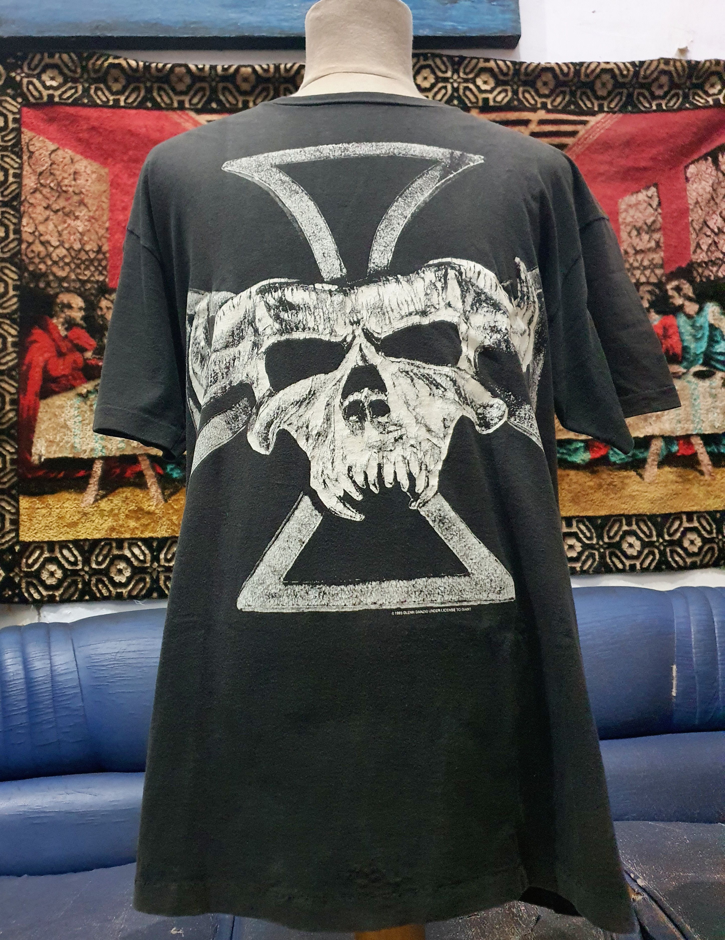 Misfits 🌹90s ' Danzig XL 🌹 Size US XL / EU 56 / 4 - 1 Thumbnail