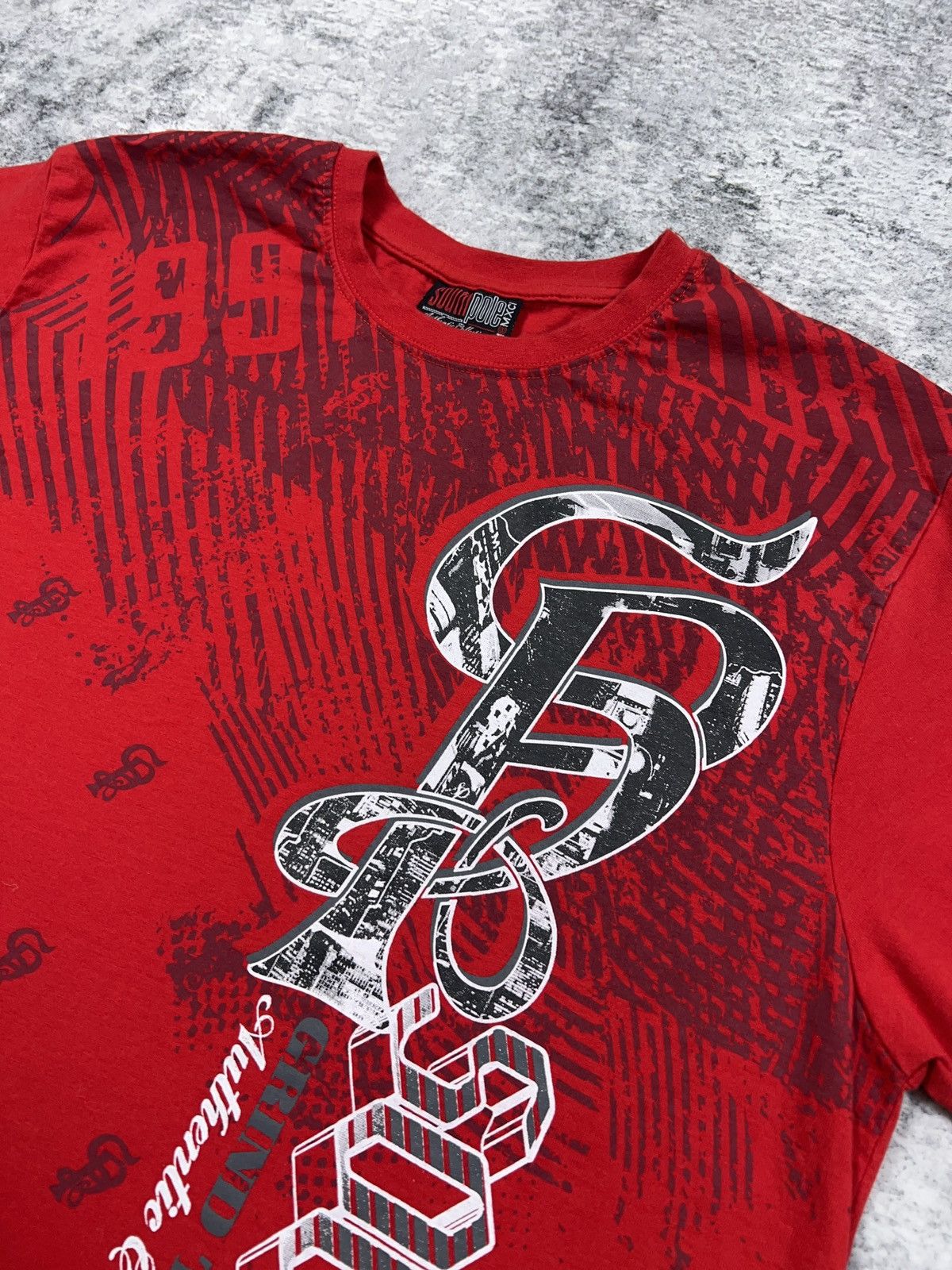 Affliction × Southpole Y2K Southpole Big Logo Skater Grunge Tee Size US XL / EU 56 / 4 - 2 Thumbnail