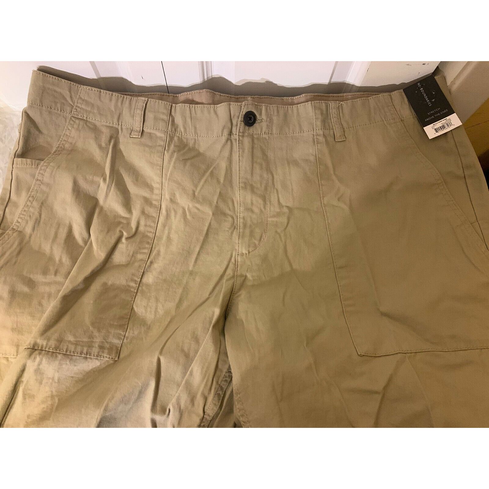 Other No Boundaries Men's Sz 46 Stretch Flat Front Shorts (Above t Size US 44 / EU 60 - 4 Thumbnail